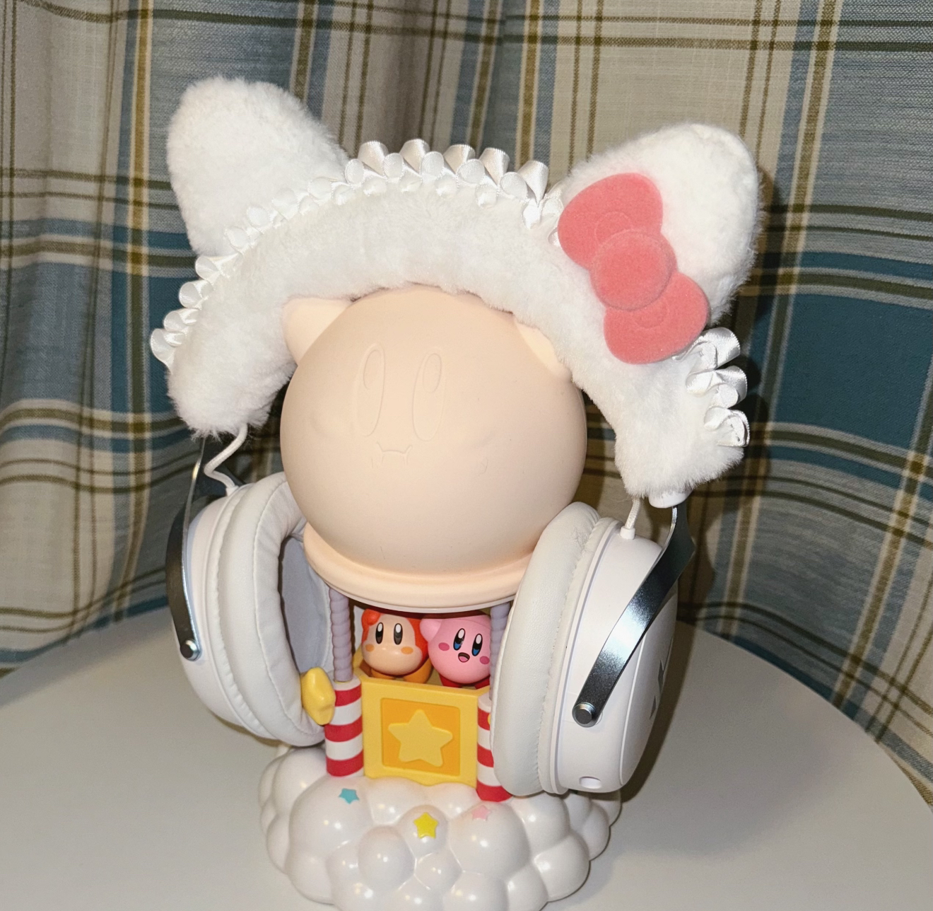 Hello Kitty 粉色耳機套