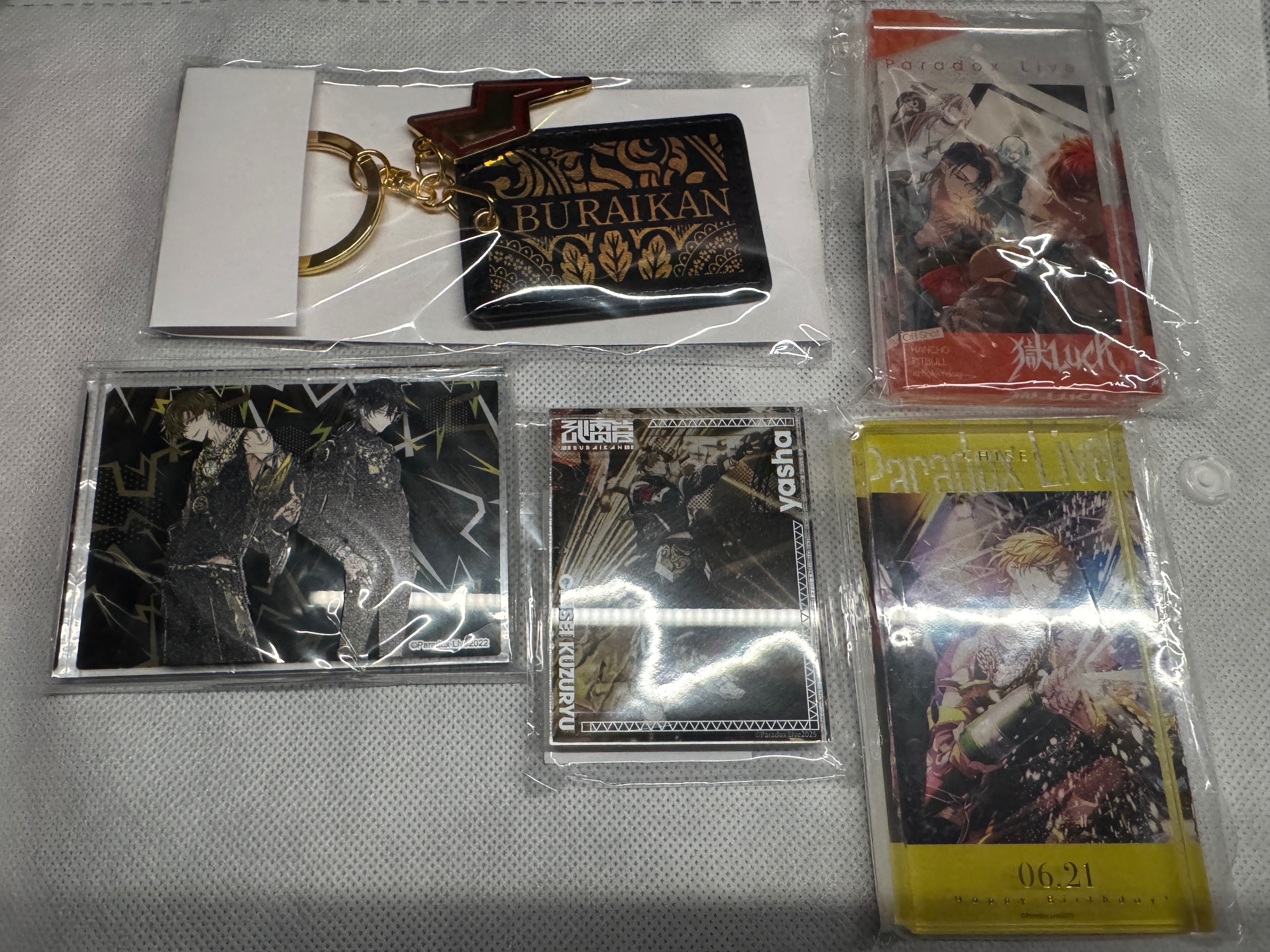 Paradox Live週邊