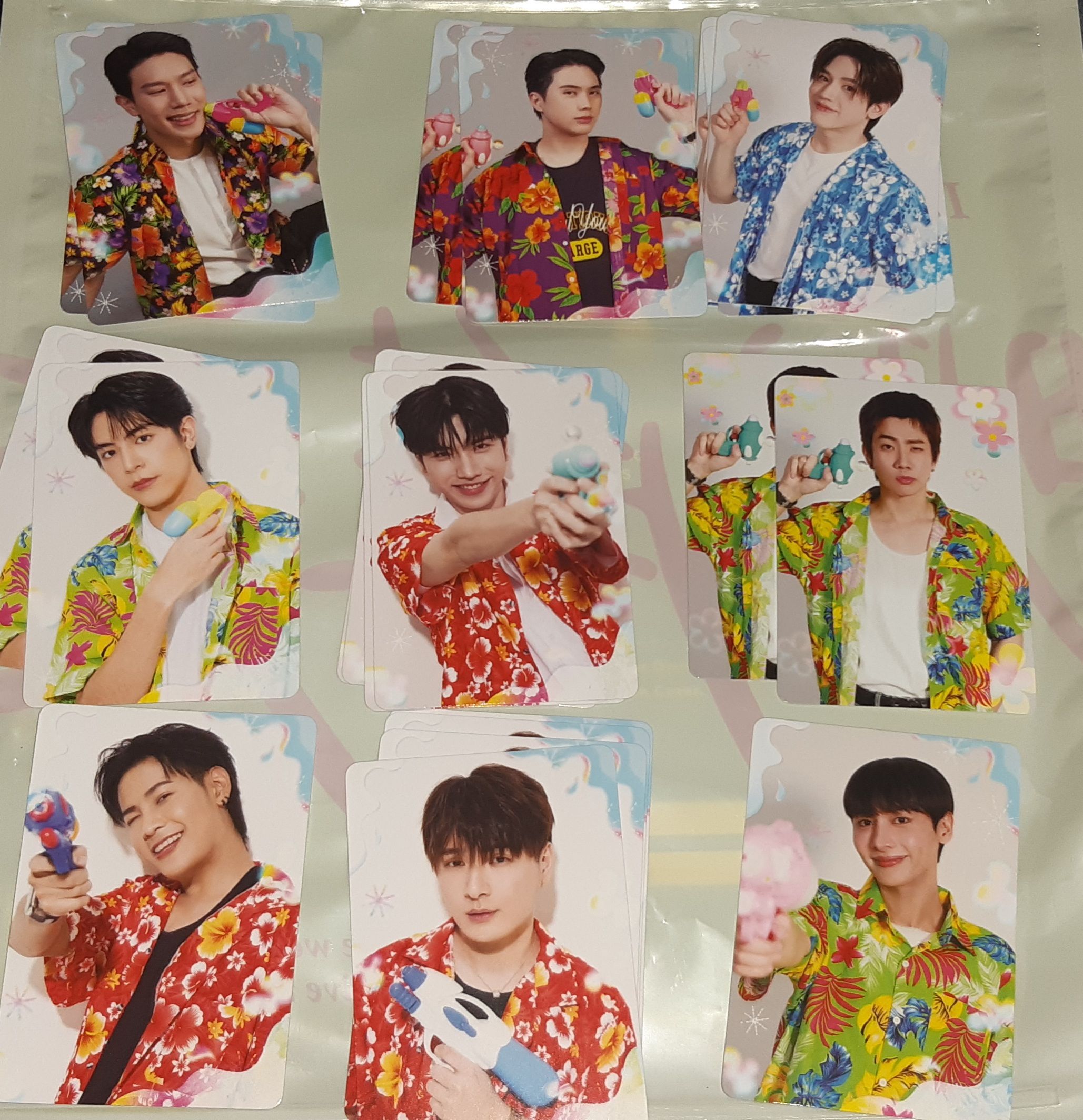 3月書展男生隨機卡 散卡