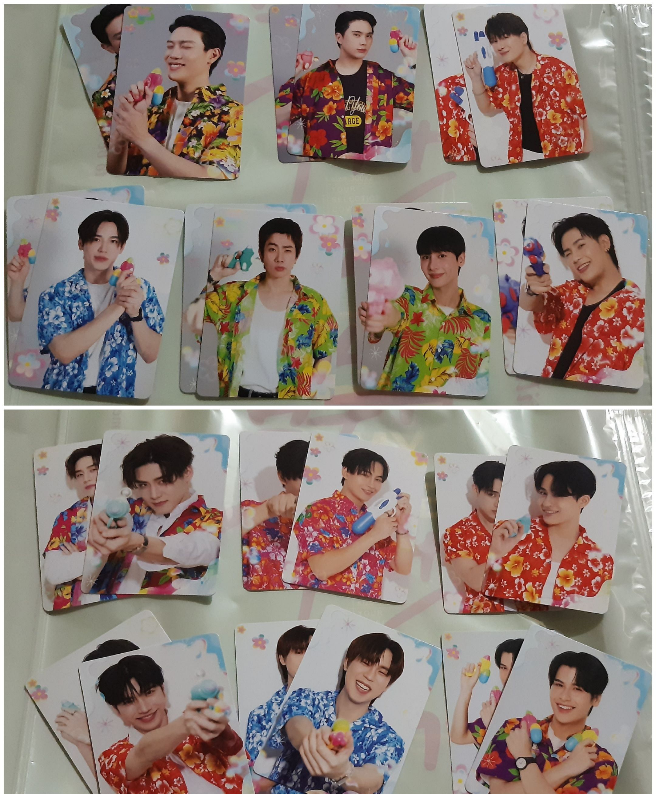 3月書展 男生隨機卡單人整組（一組2張）