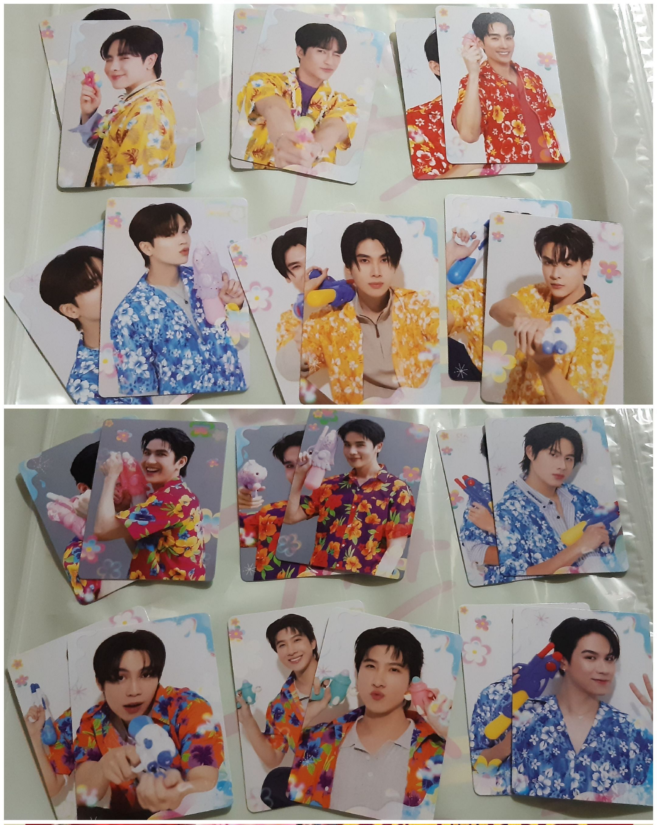 3月書展 男生隨機卡單人整組（一組2張）