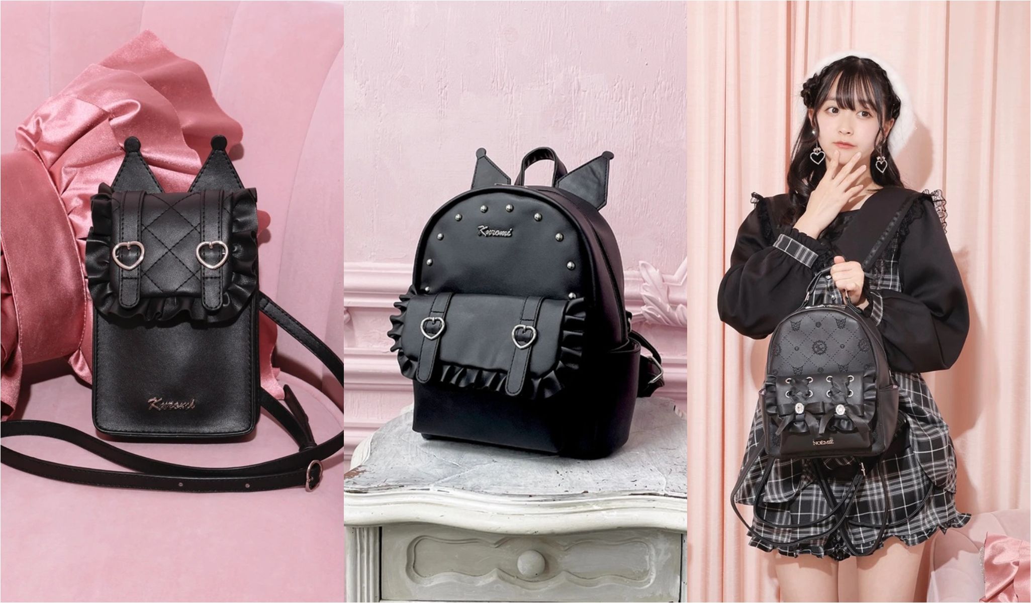 【NOEMIE】酷洛米單肩包/後背包：