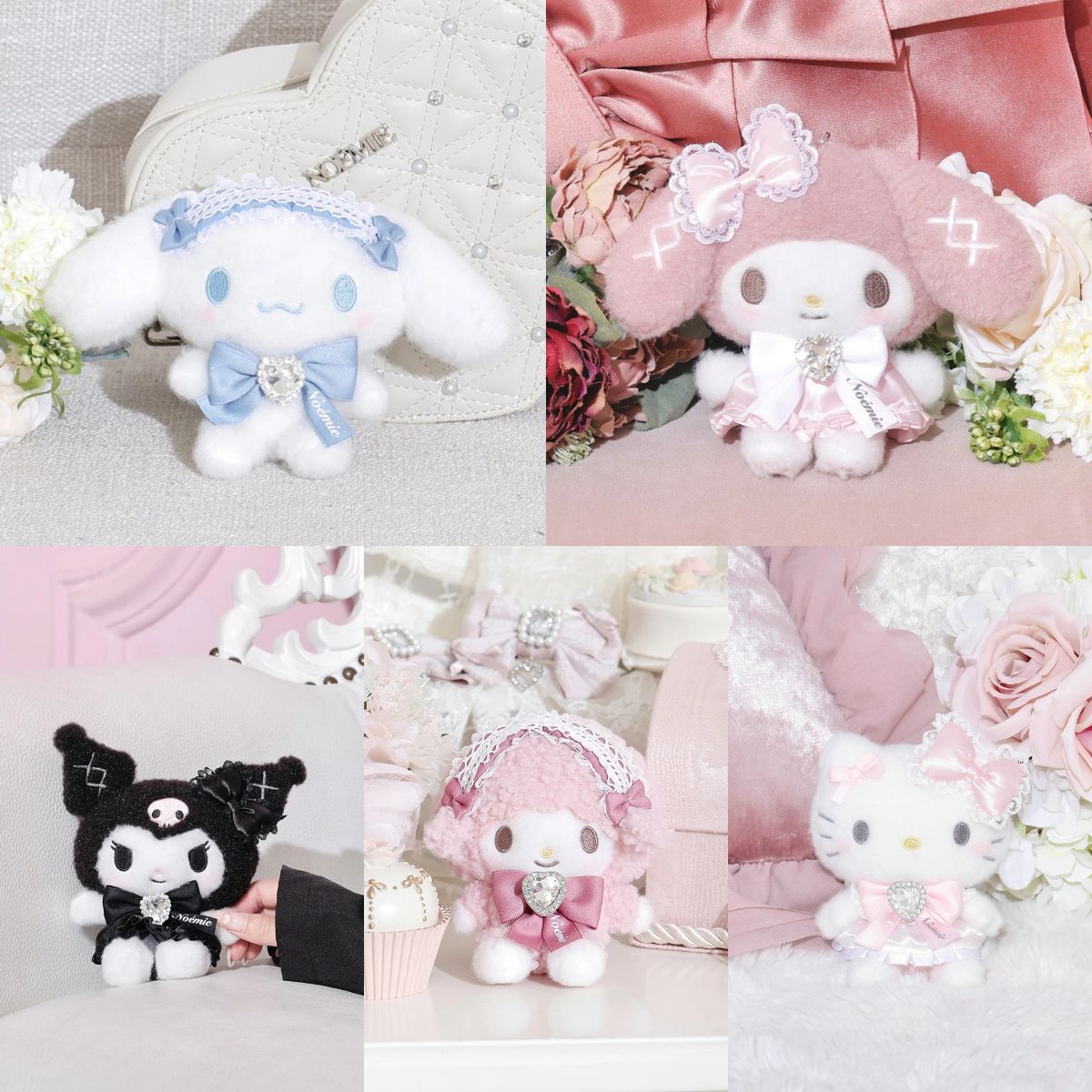 【NOEMIE】毛絨娃娃吊飾：