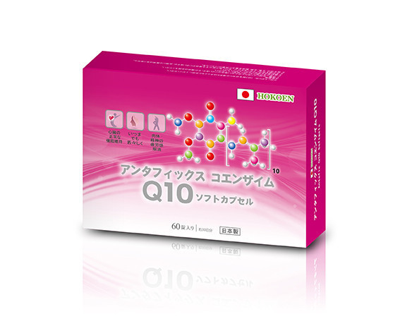 日本芳香園 Q10 安得復 輔酵素 軟膠囊 60粒/盒