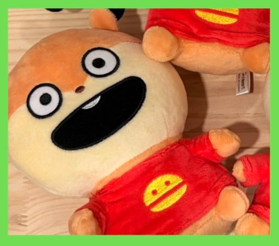 情人節張嘴坐姿小鼠