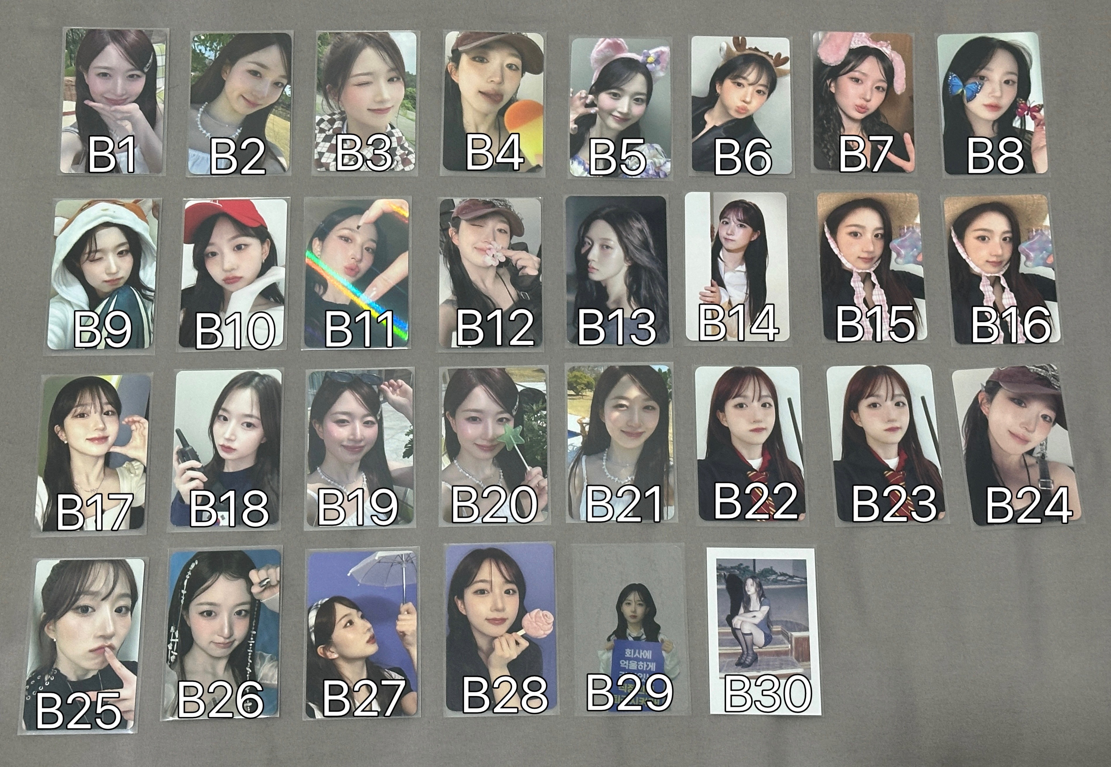 Haewon小卡（務必記得下包手）