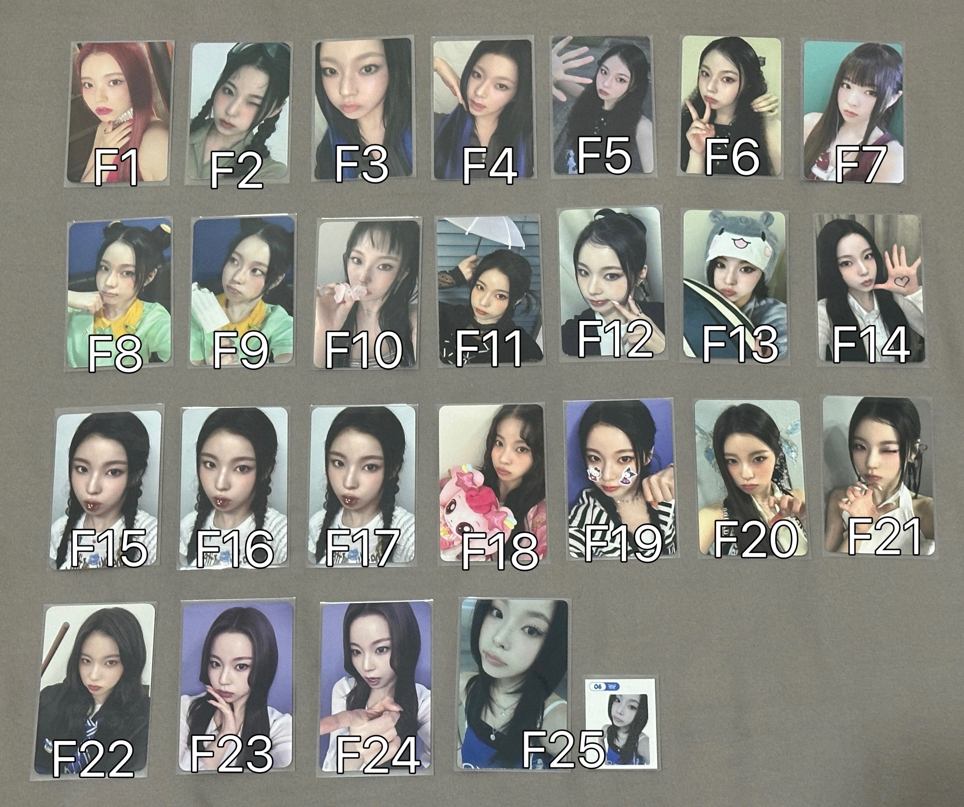 Kyujin小卡（務必記得下包手）