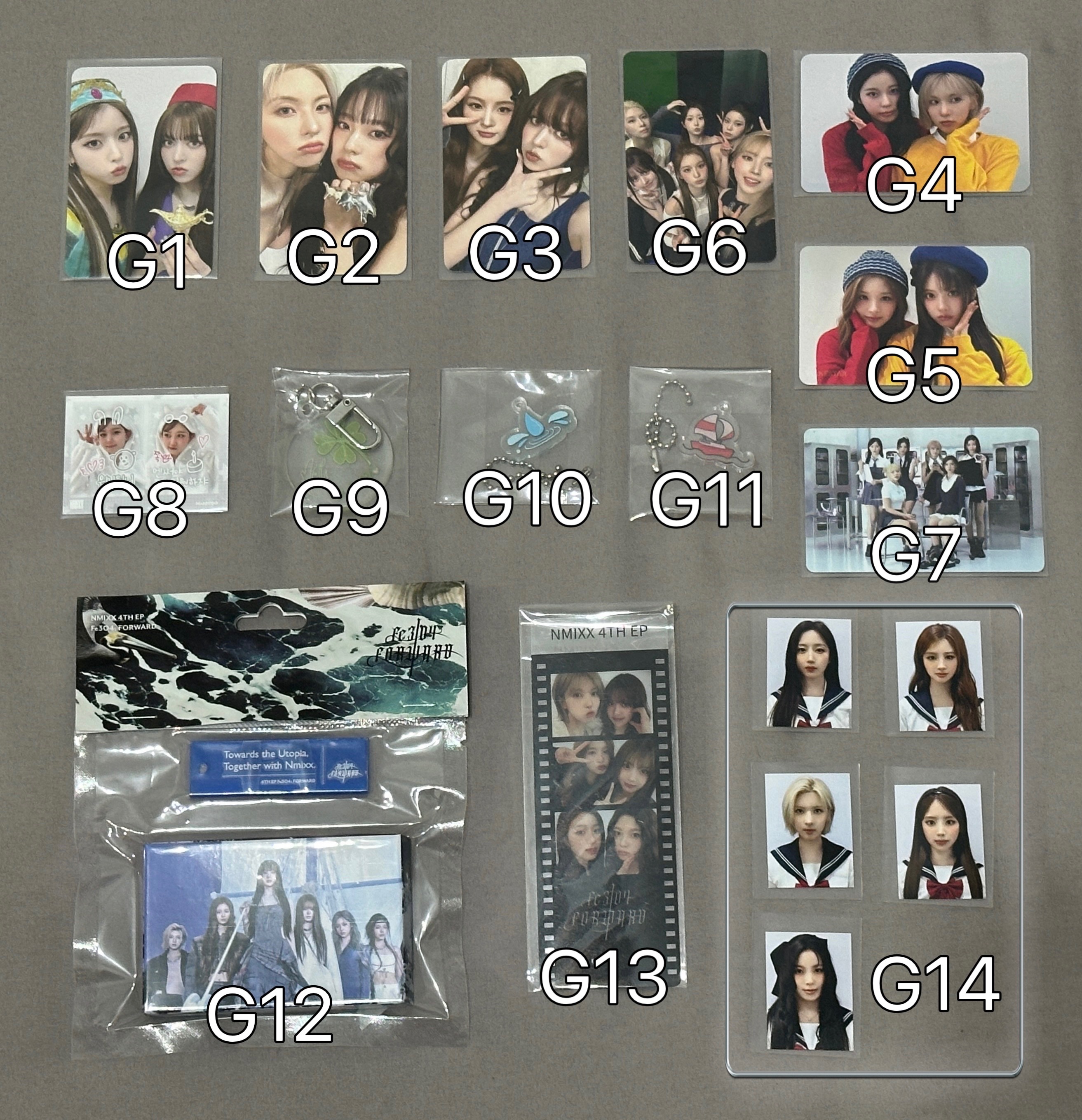 雙人卡/團卡/證件照/週邊小物/電子專（務必記得下包手）