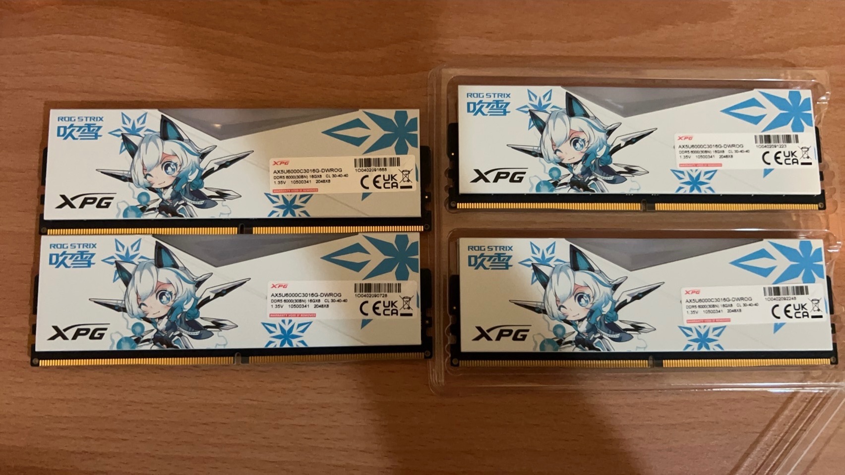 威剛 DDR5 6000 CL30 吹雪