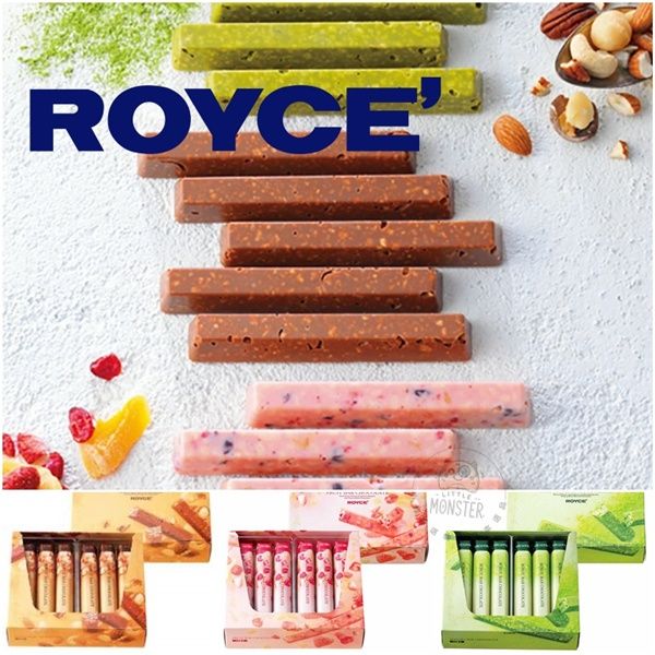 小怪獸日本代購🌸預購 Royce 巧克力棒 抹茶棒 莓果棒