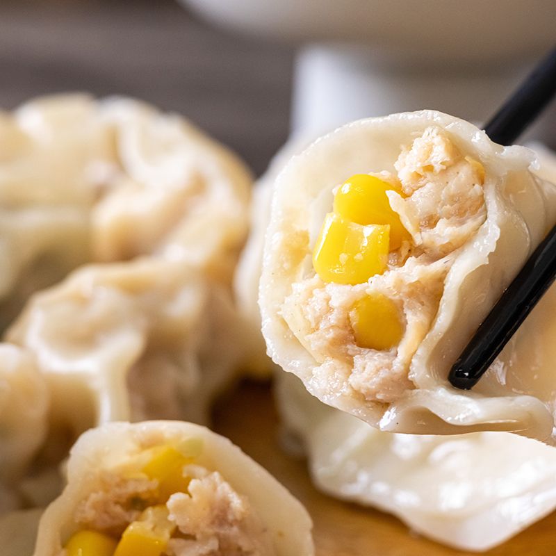玉米豬肉水餃
