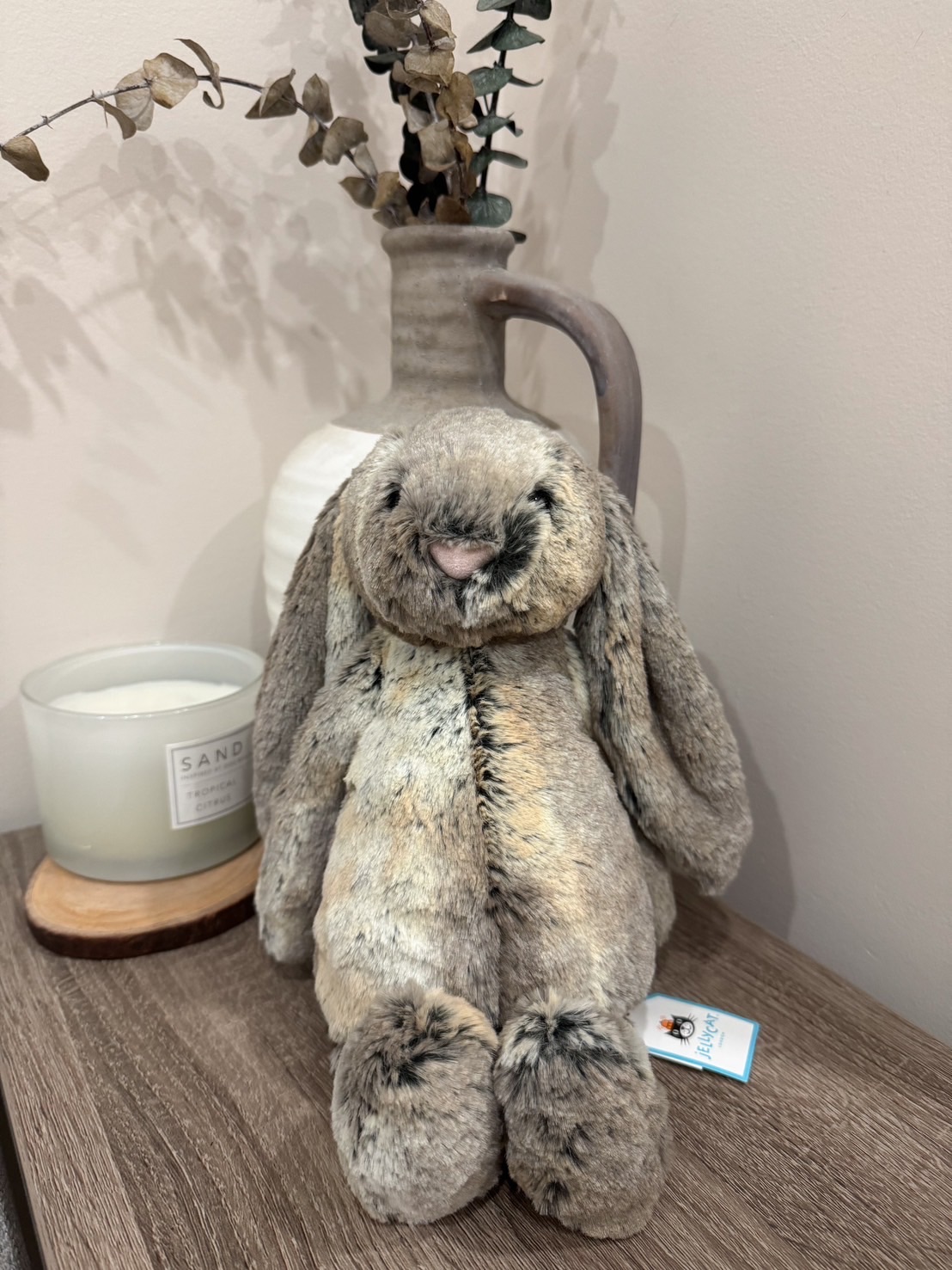 全新 Jellycat 正品 |稀有金屬炫光灰兔 $2500