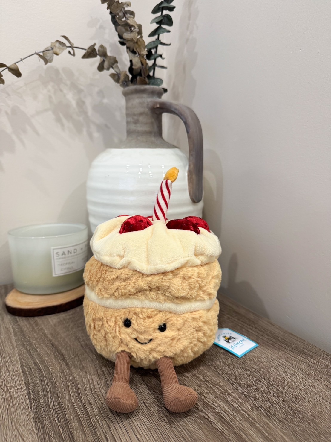 全新 Jellycat 正品 | 草莓起司蛋糕 $2120