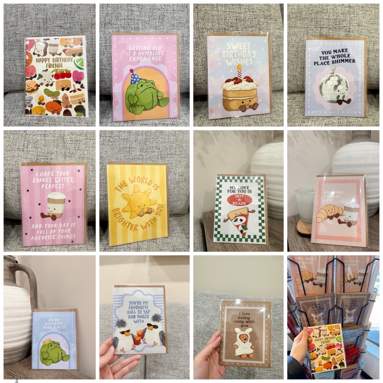 溫哥華藝術家 手作卡片