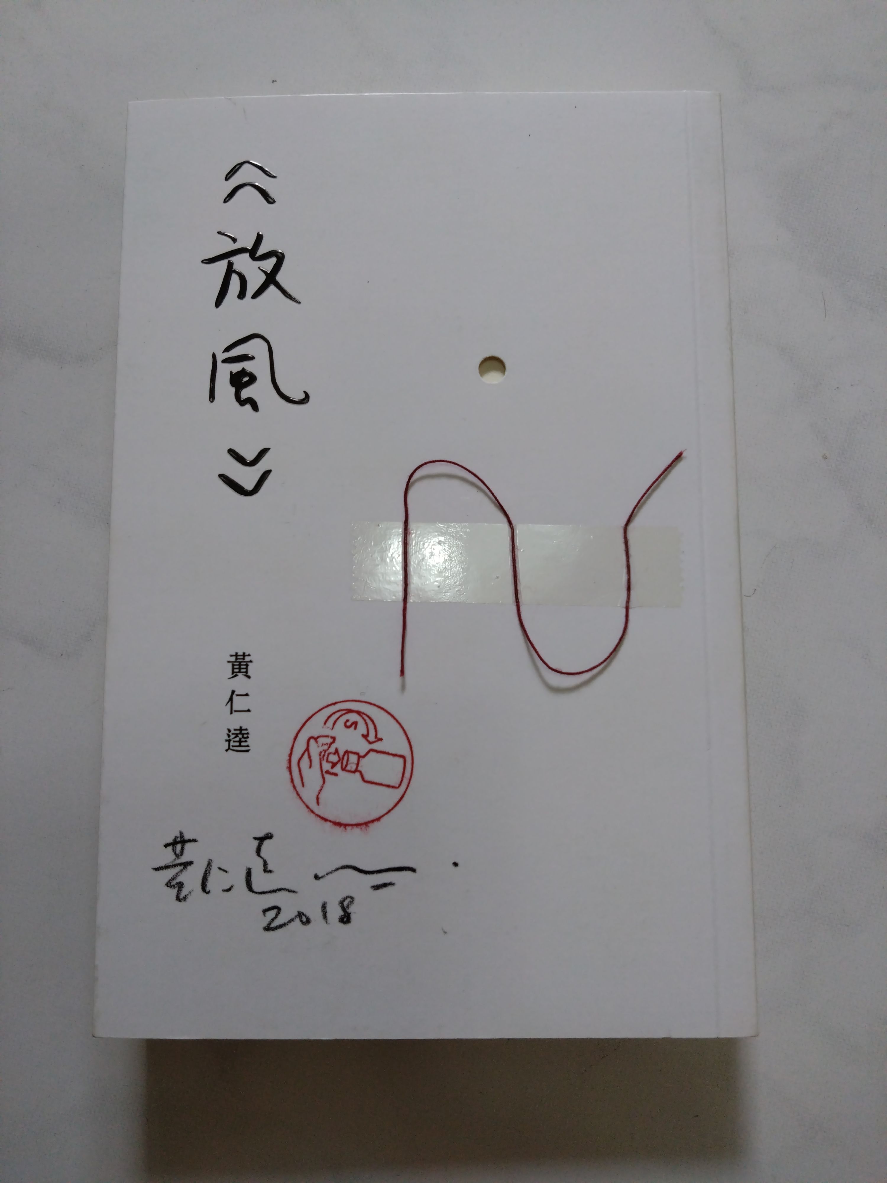 放風 （黃仁逵） 9789881487780 香港文學館 近全新 無畫線註記