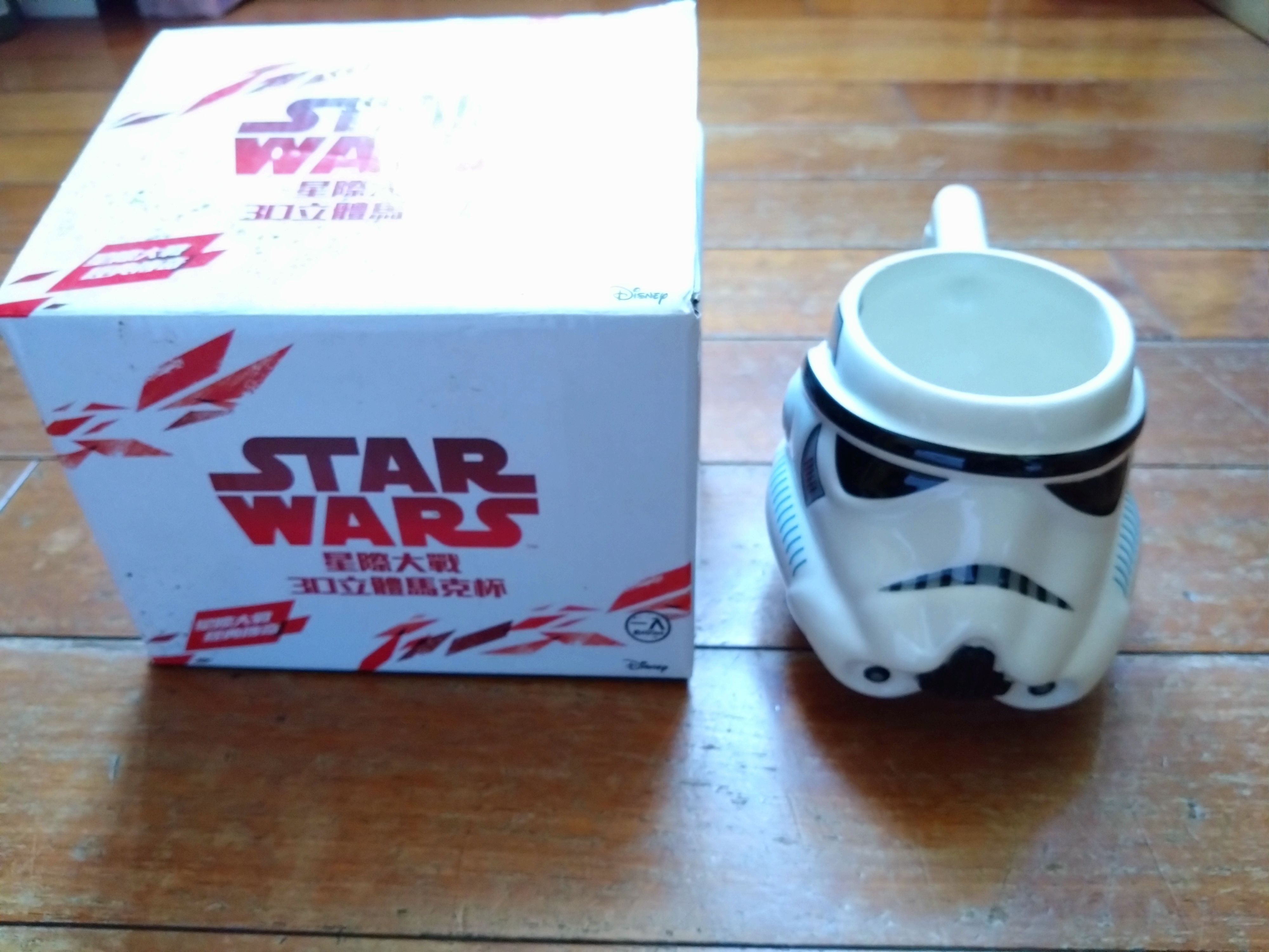 星際大戰3D立體馬克杯 帝國風暴兵 STAR WARS 全新 450ml