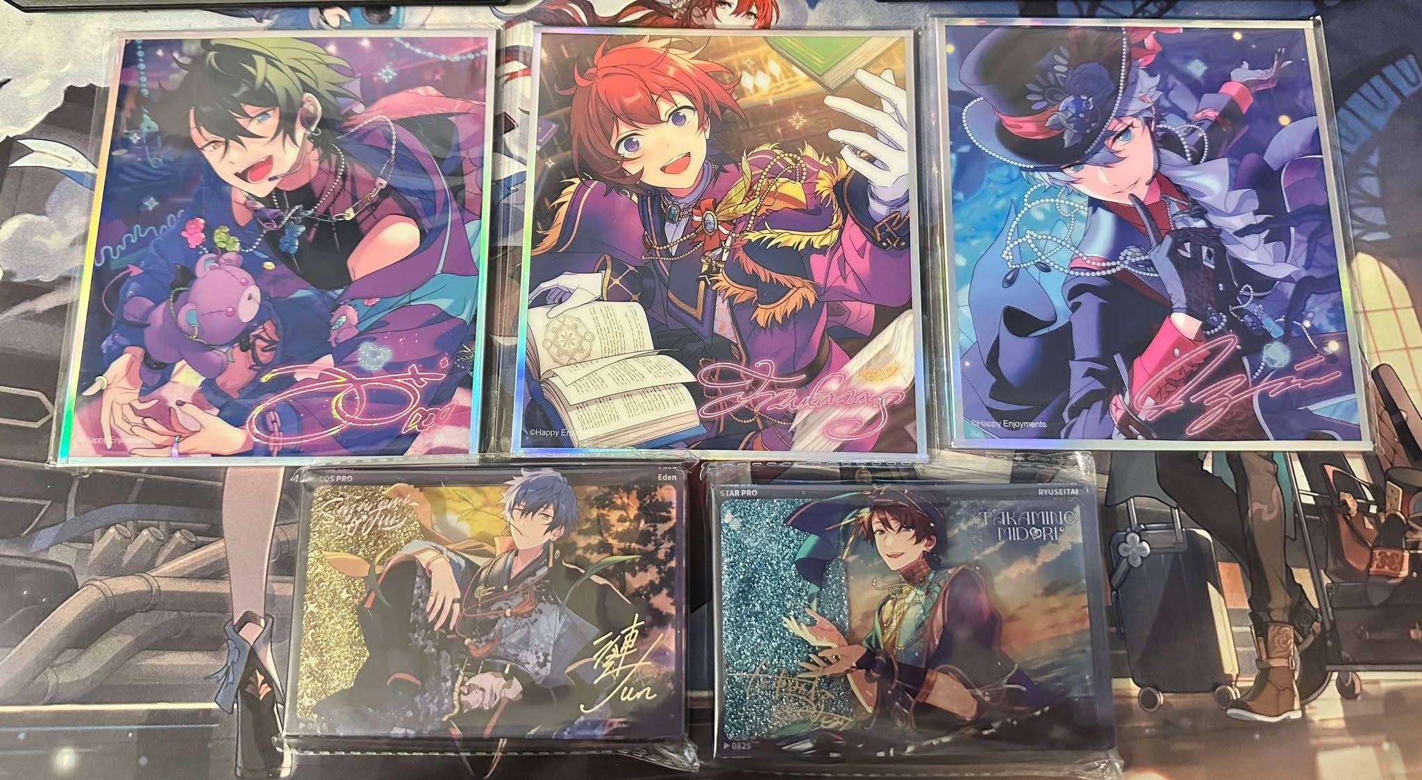 繁夢色紙+流沙亞克力區