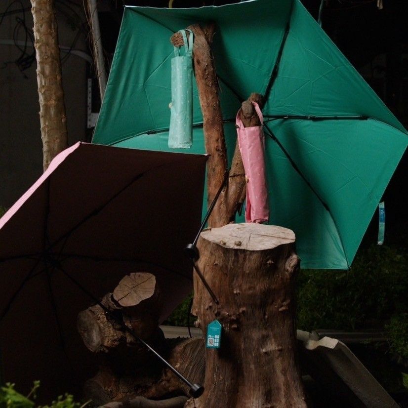 馬卡龍物語三折傘【附提袋式傘套】