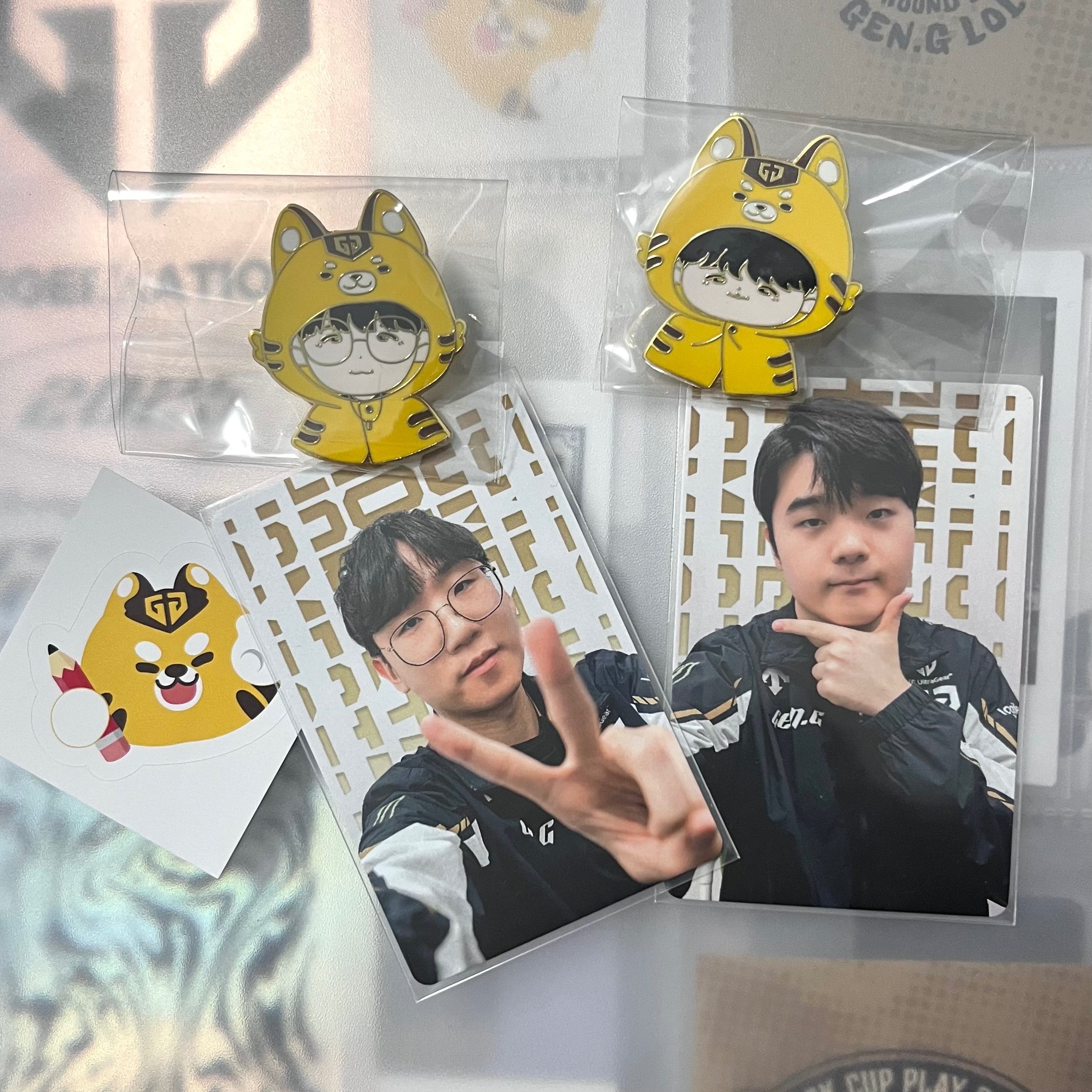 主場日小卡+徽章（一起購買會掉落虎寶貼紙🐯）