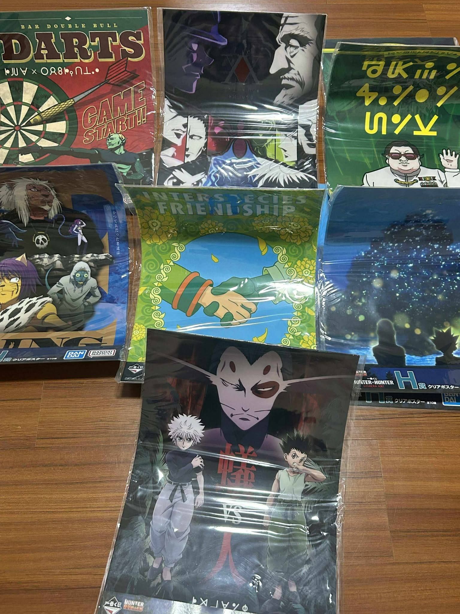 *限XinYu Chen下單* H賞A3透明海報*7+G賞橡膠收藏*2