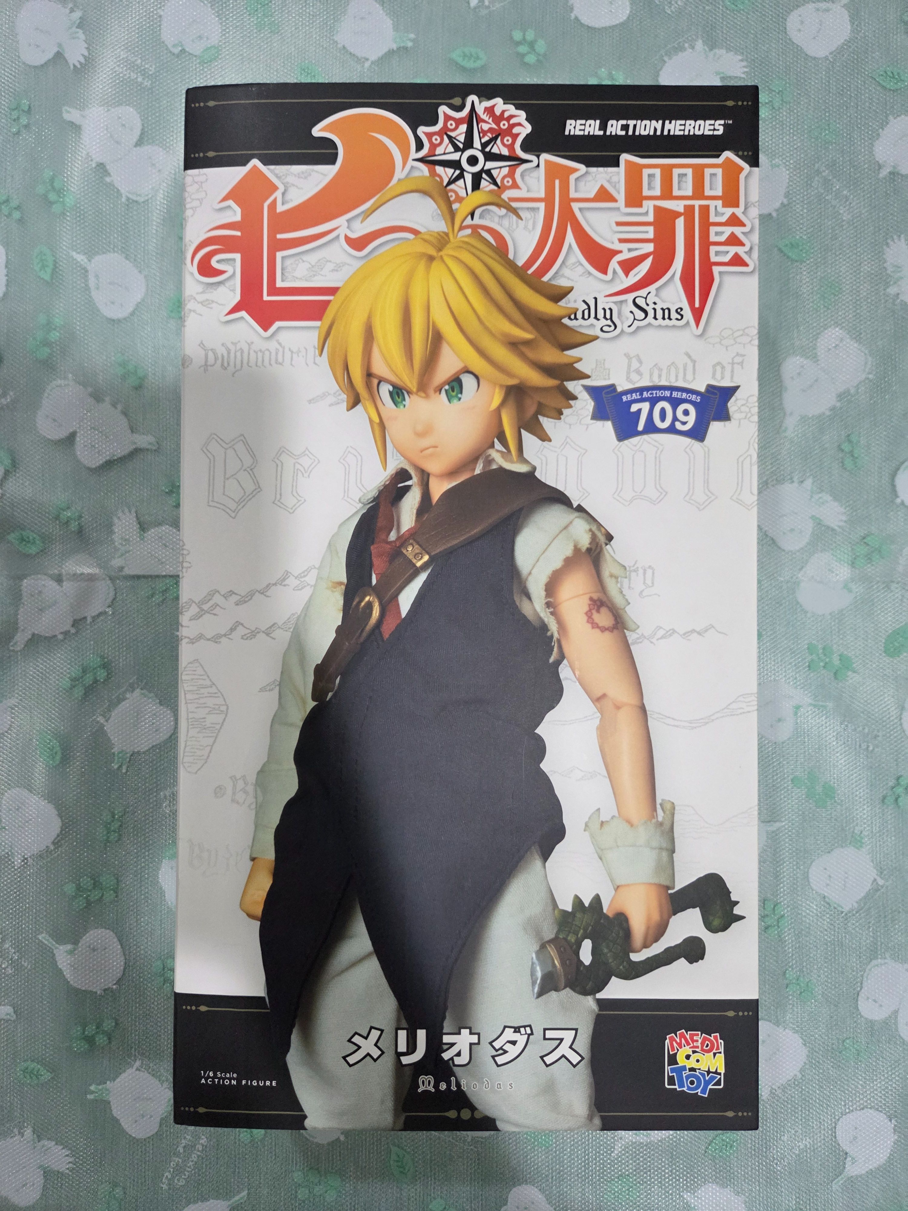 （正版）絕版稀有品-RAH 七大罪 梅利奧達斯 可動模型