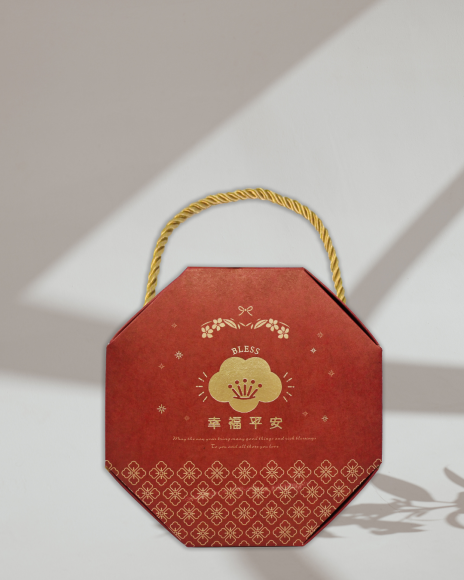 平安花結禮盒- 核桃糕300g