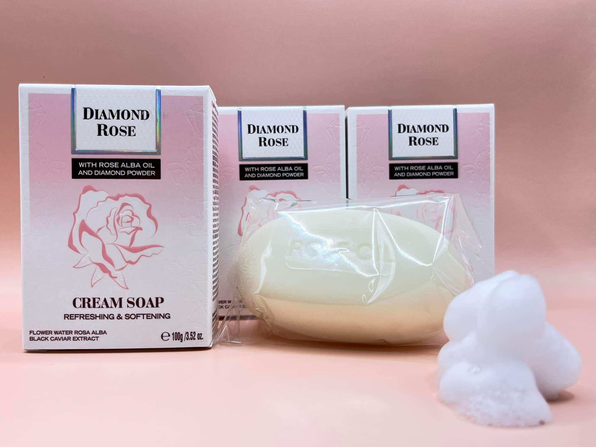 Biofresh 清爽玫瑰潔面皂 鑽石玫瑰系列 100g