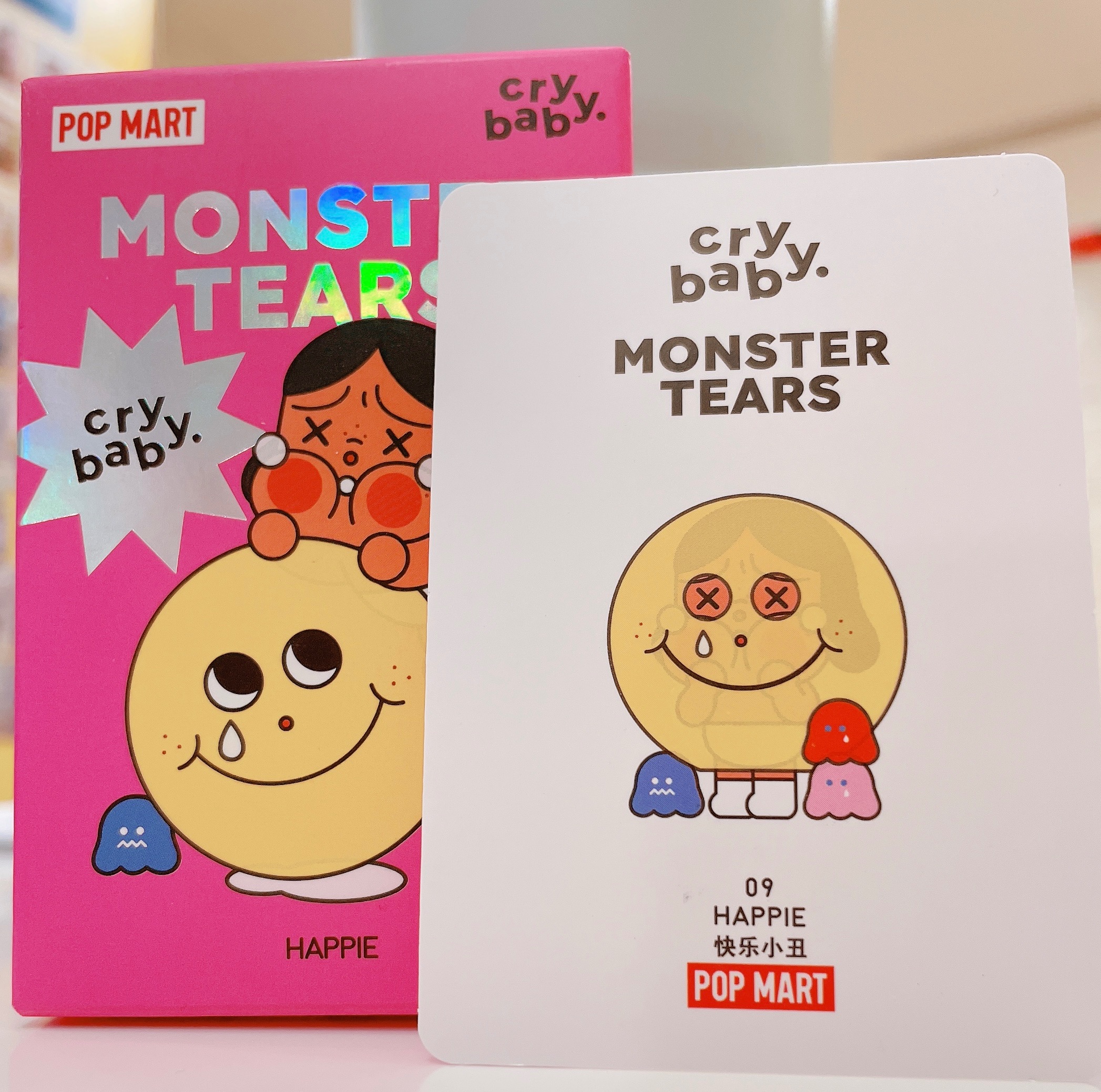 ［全新］泡泡瑪特 POP MART 怪獸的眼淚系列 CRYBABY 快樂小丑