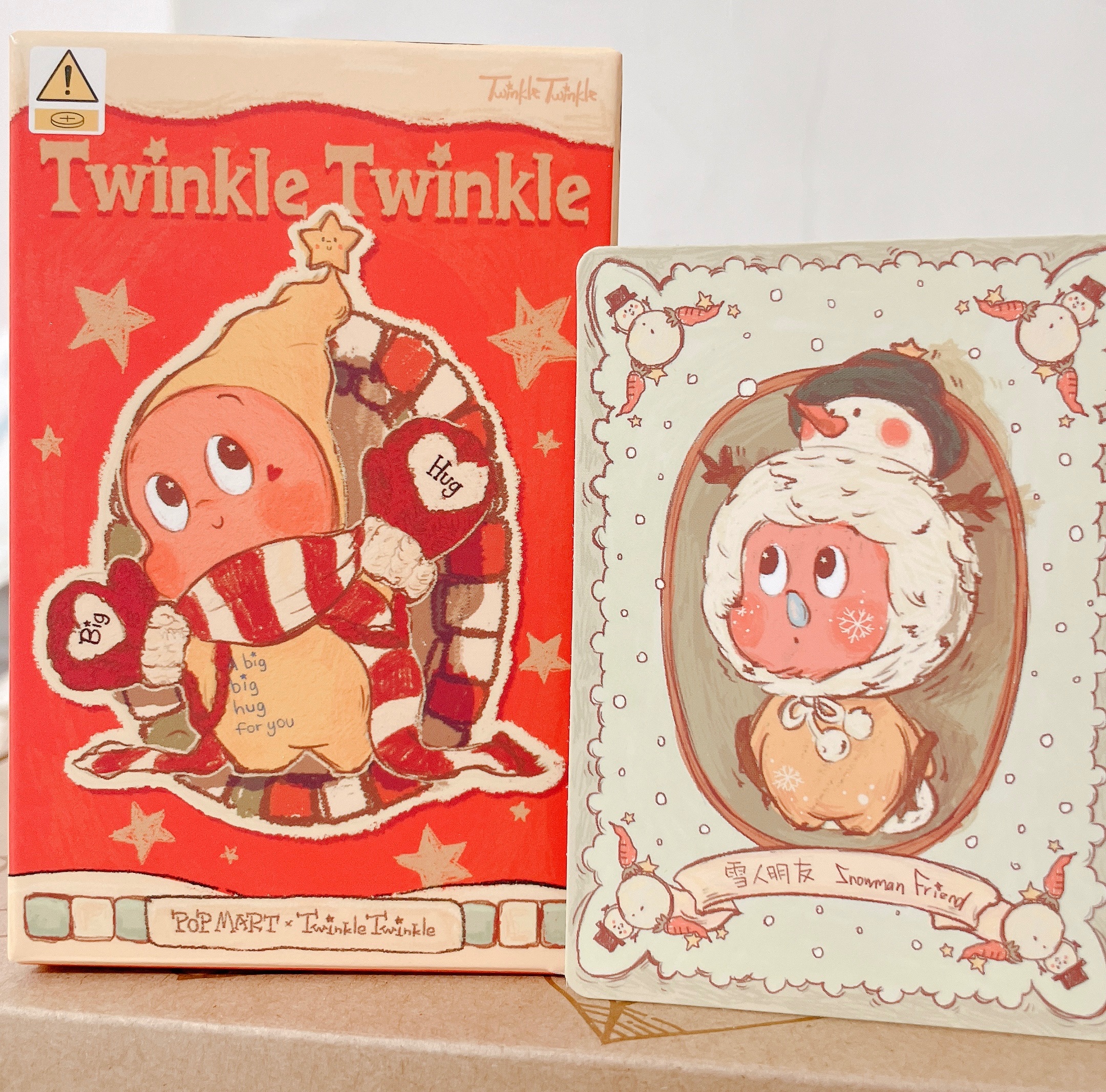 全新 泡泡瑪特 POP MART 星星人 星星人禮物 雪人朋友