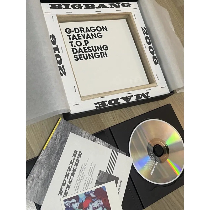 BIG BANG MADE THE FULL ALBUM 手工專輯 韓國進口盤 團體小卡版