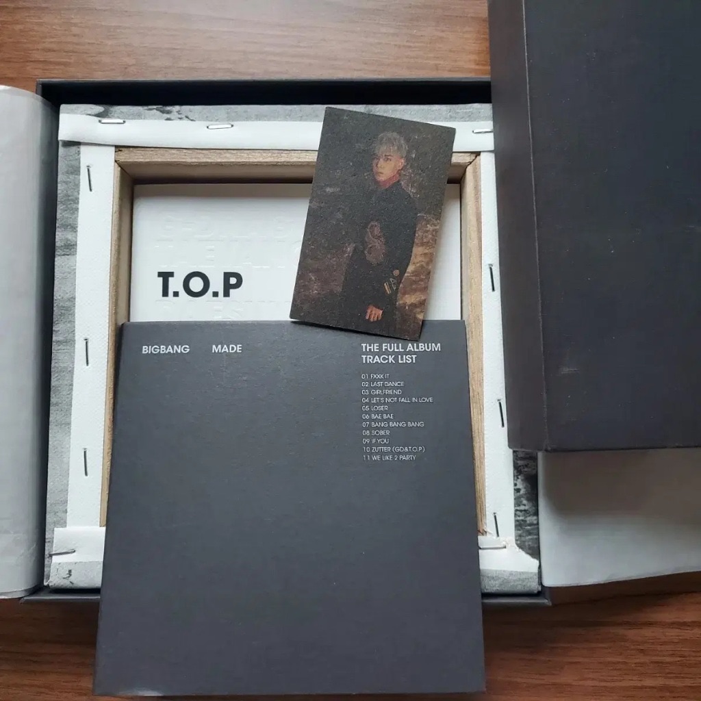 BIG BANG MADE THE FULL ALBUM 手工專輯 韓國進口盤 TOP 小卡版