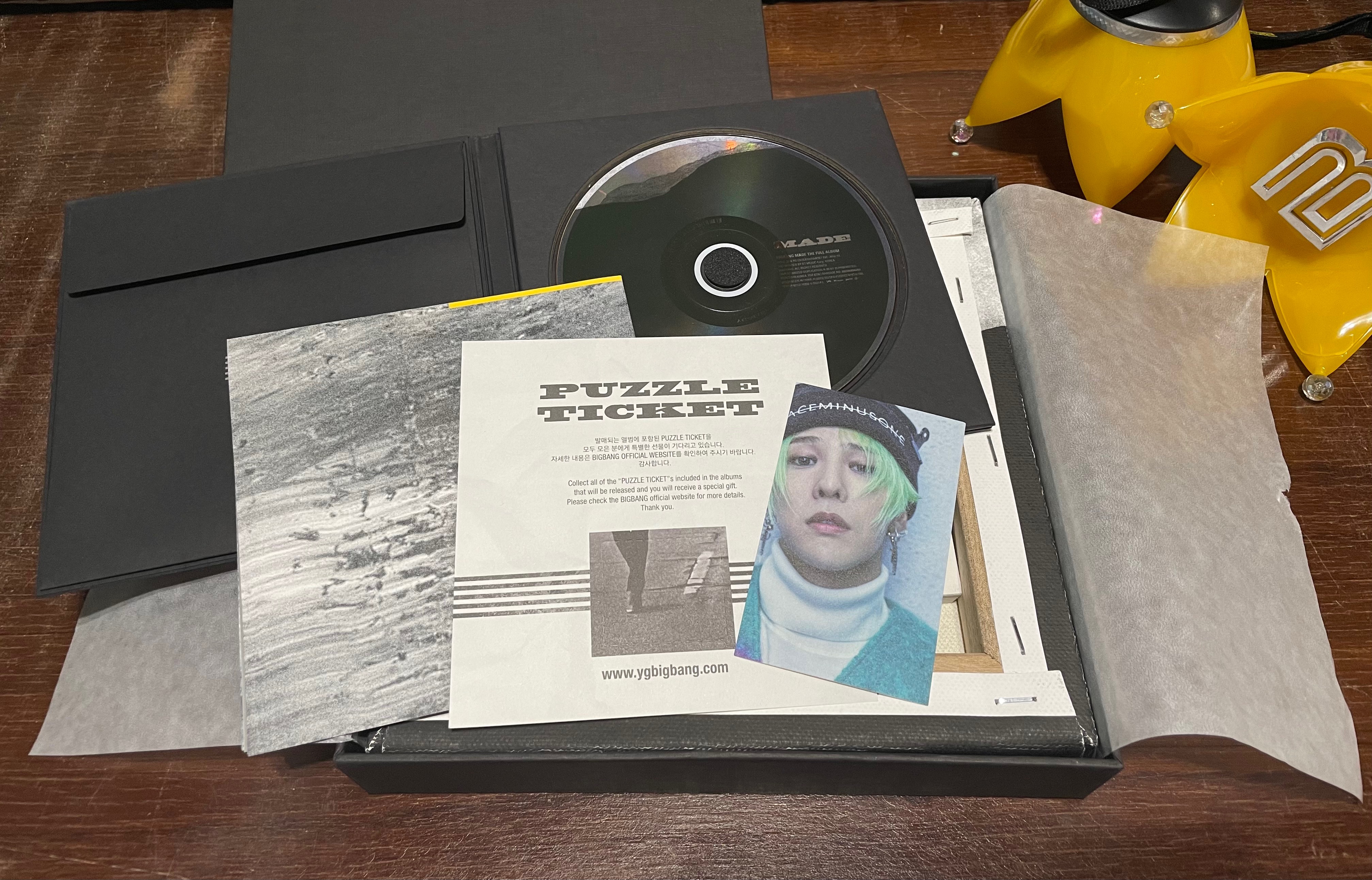 BIG BANG MADE THE FULL ALBUM 手工專輯 韓國進口盤 GD 權志龍 G-Dragon 小卡版