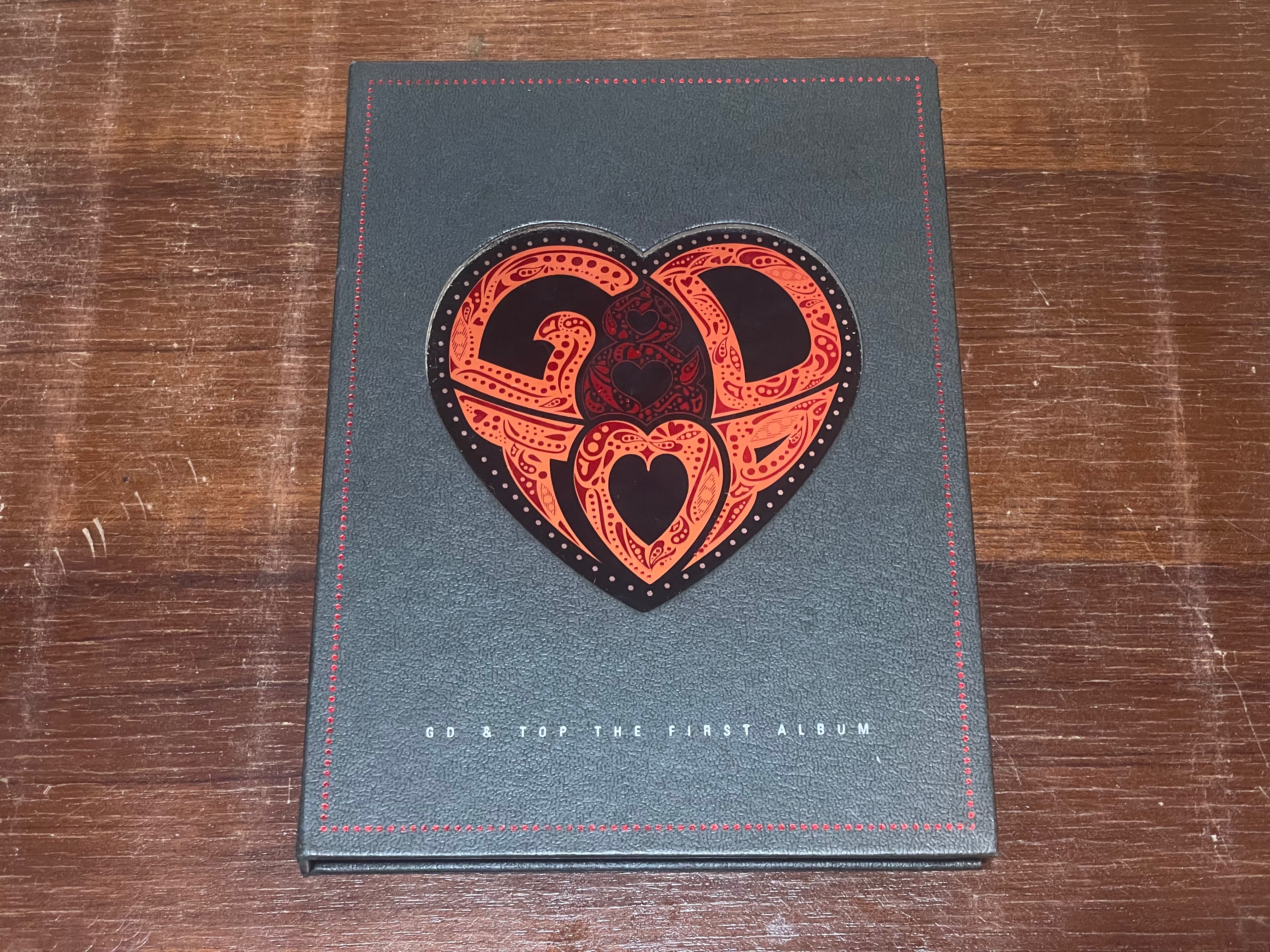 GD＆TOP 韓版紅心專 The First Album 紅心專輯