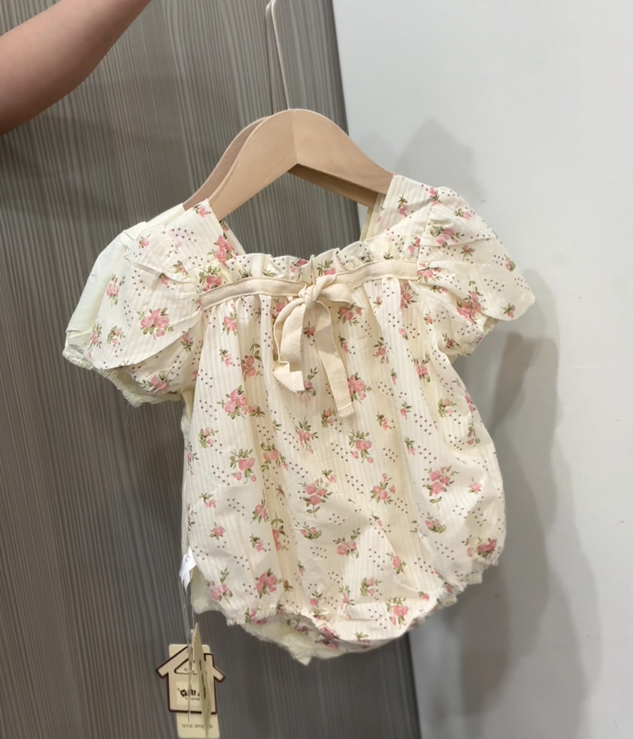 （現貨）小碎花ins風包屁衣