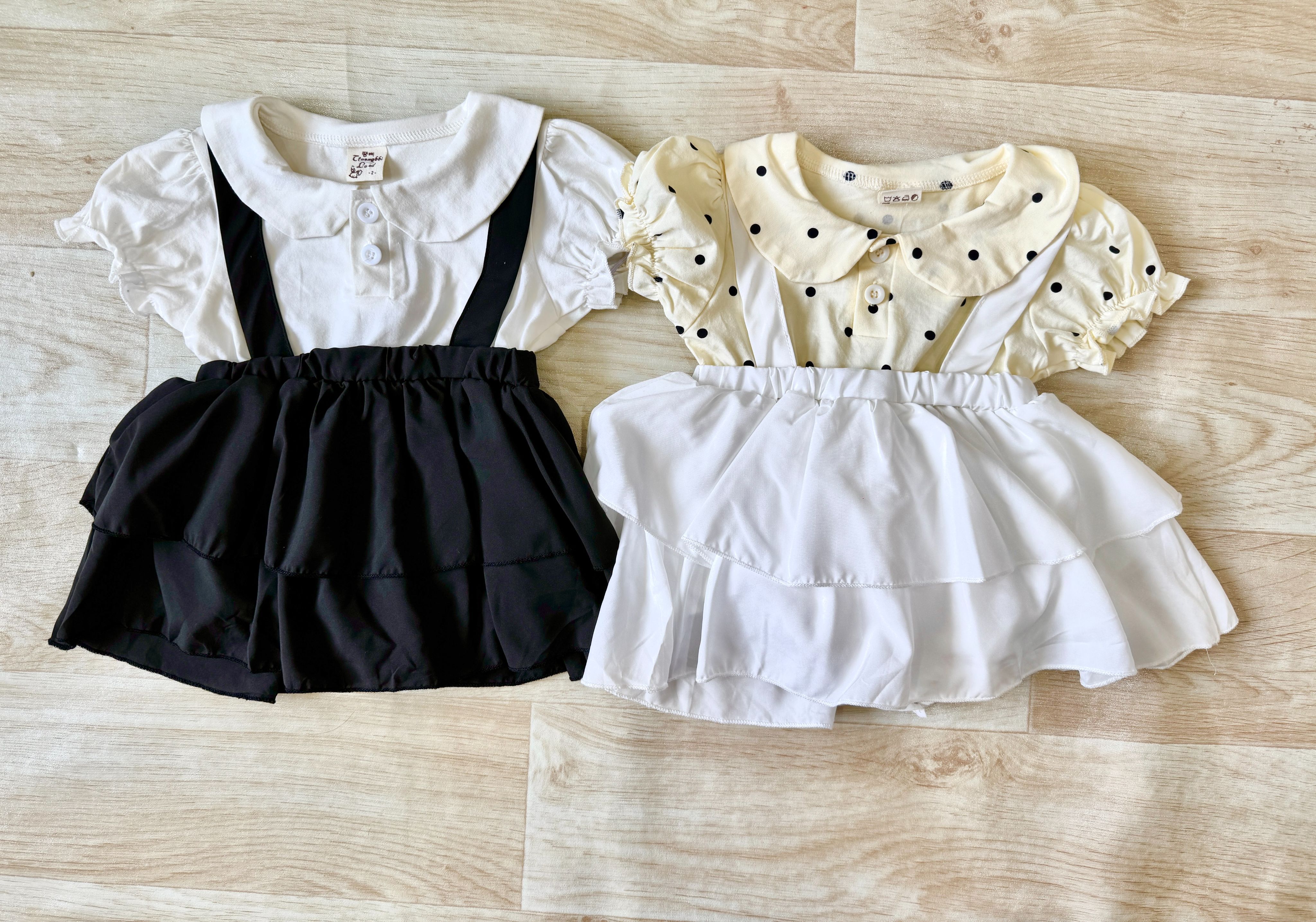 （現貨）假兩件包屁裙