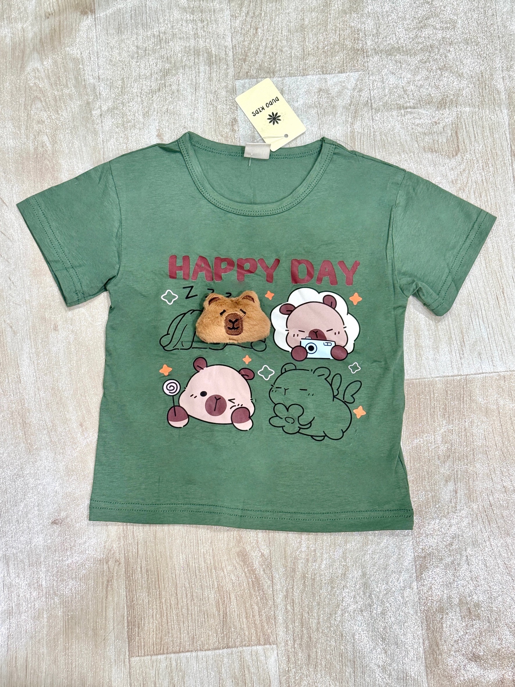 （現貨）立體卡比巴拉T恤