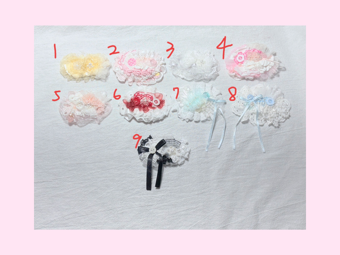 🌷可愛的水滴夾~