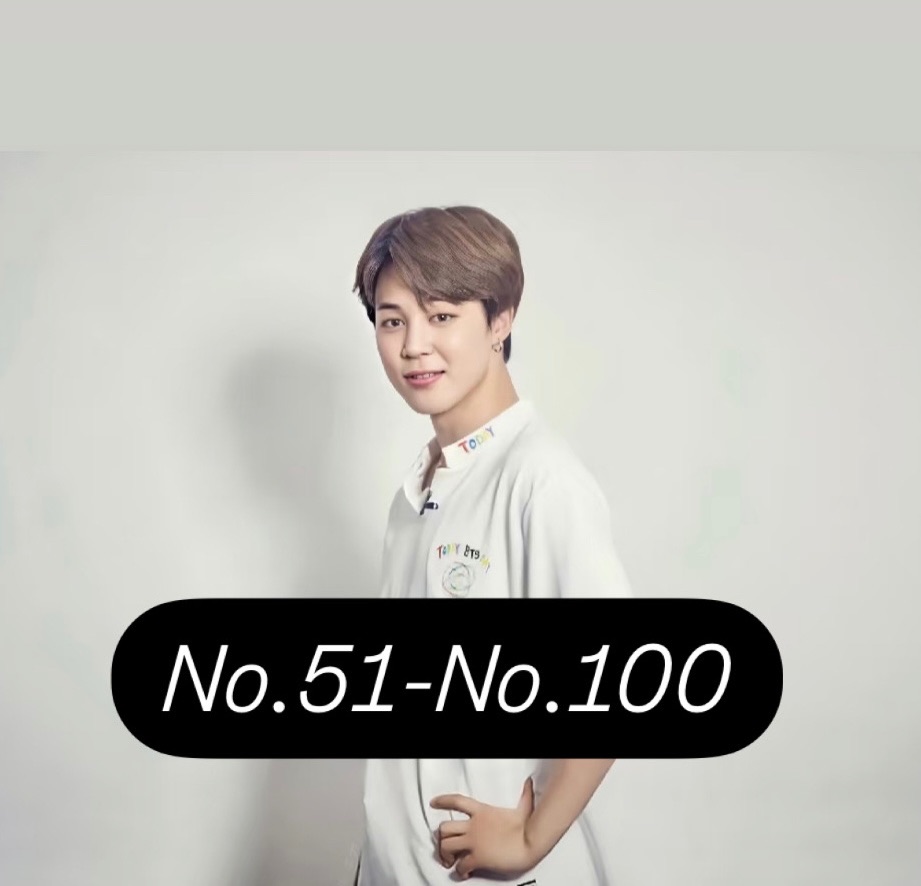 No.51- No.100的阿米們請選這個！