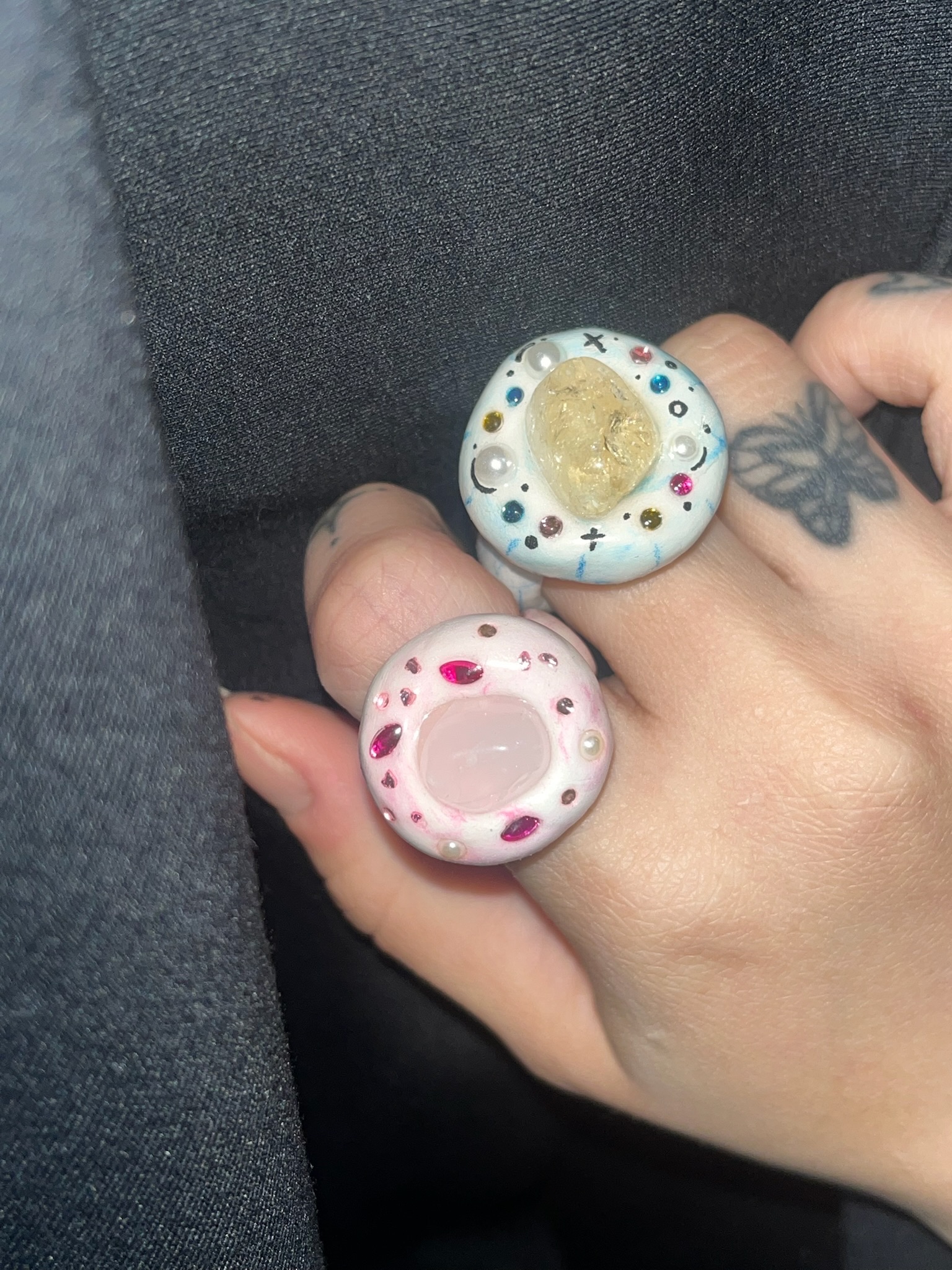 雙生水晶對戒 （可單買）