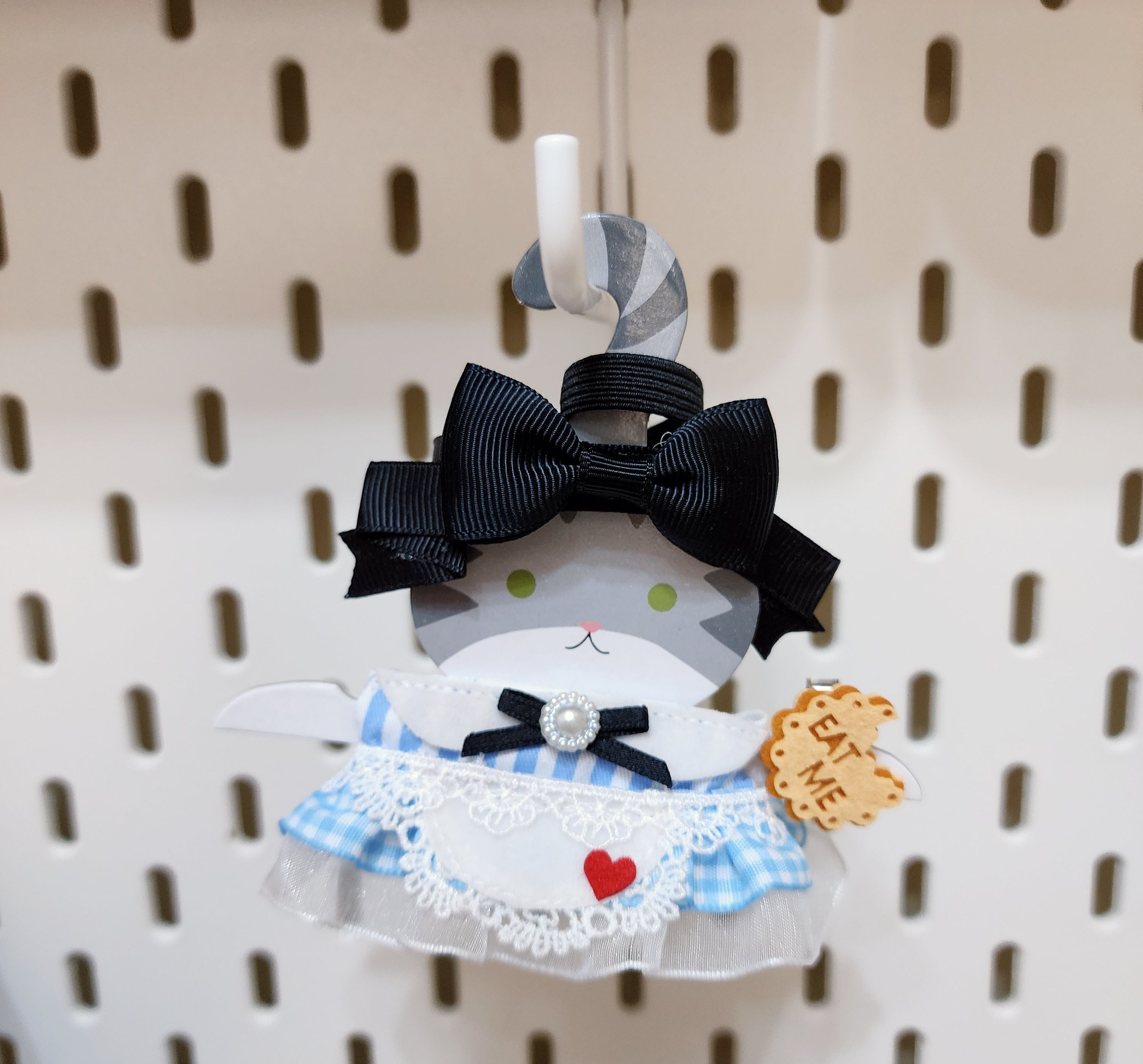 毛腳印娃衣貓衣架