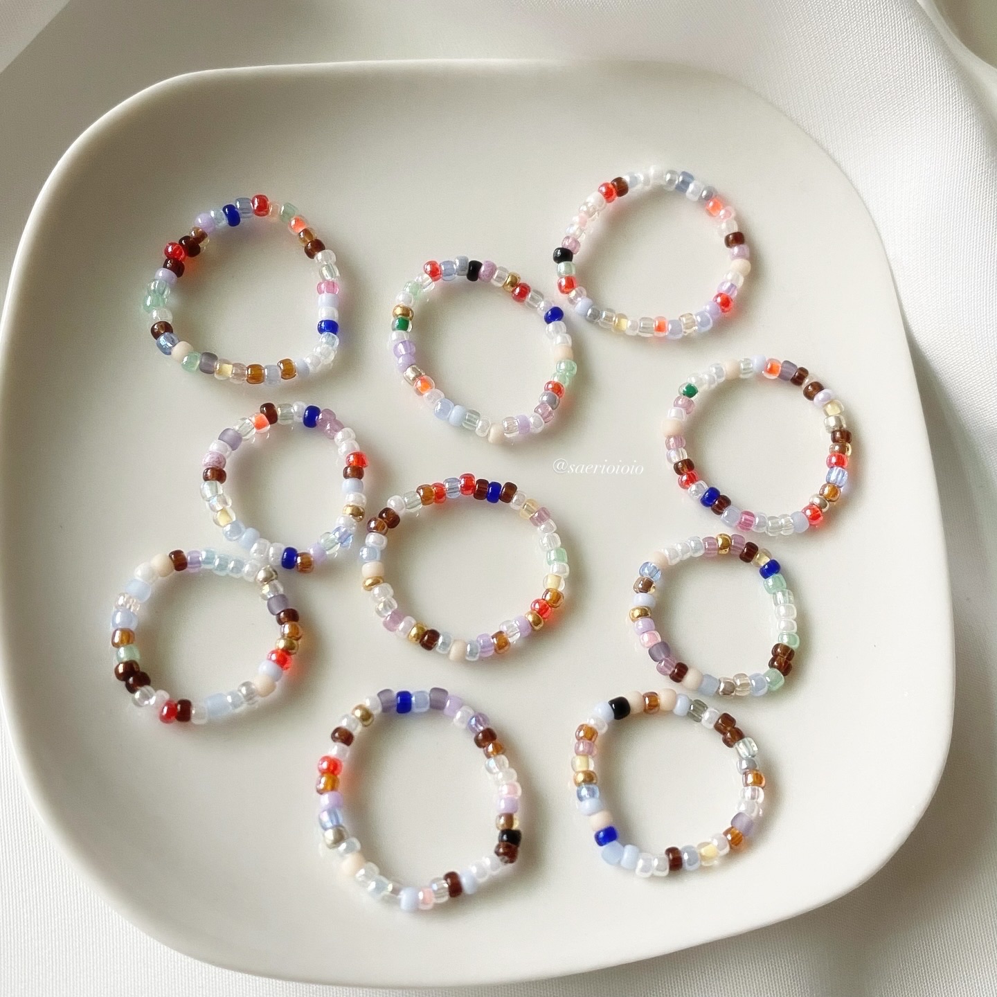 ꒰ 邊角料極細戒 ꒱