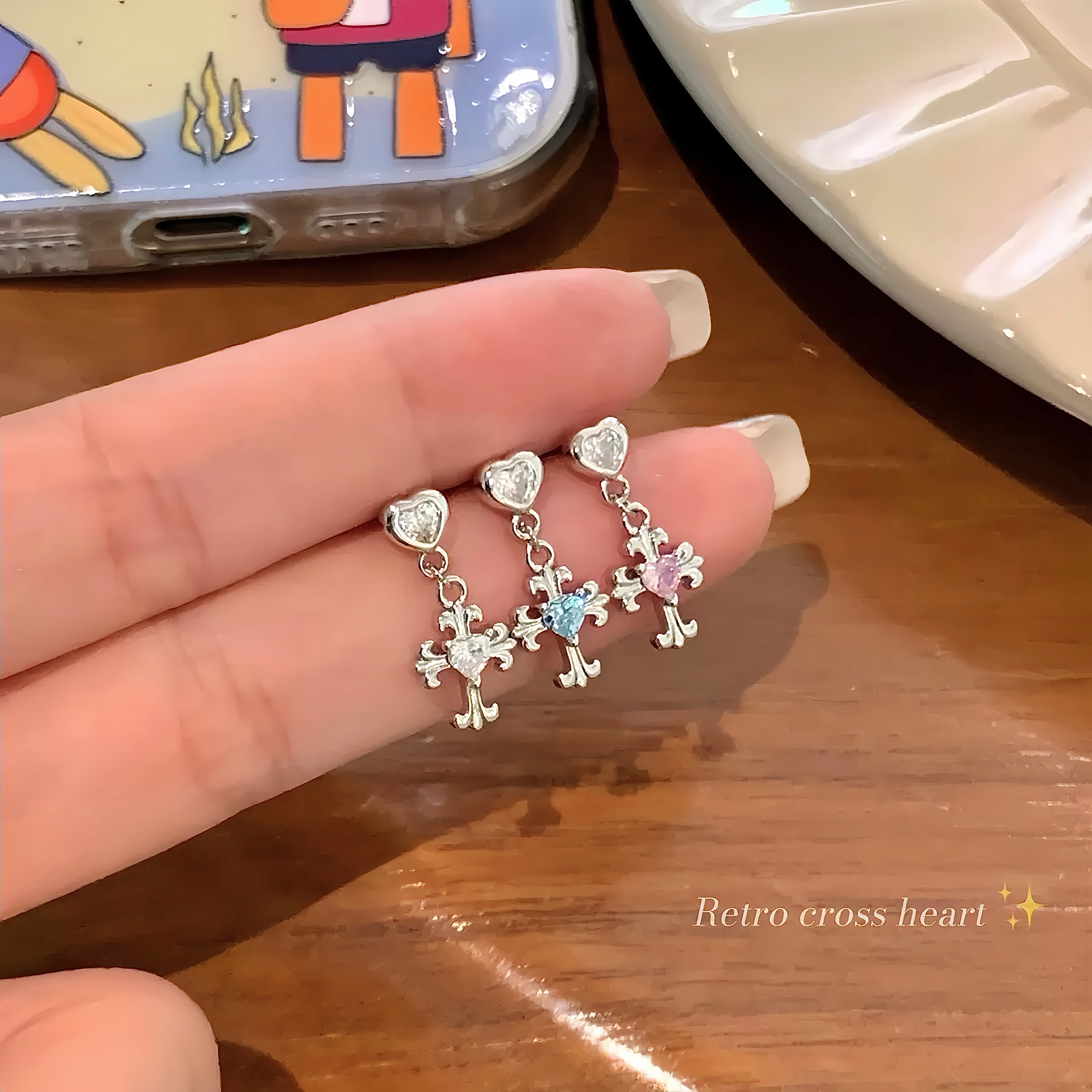 《多款》克羅心十字吊墜⚜️/禁錮之心❤️‍🔥