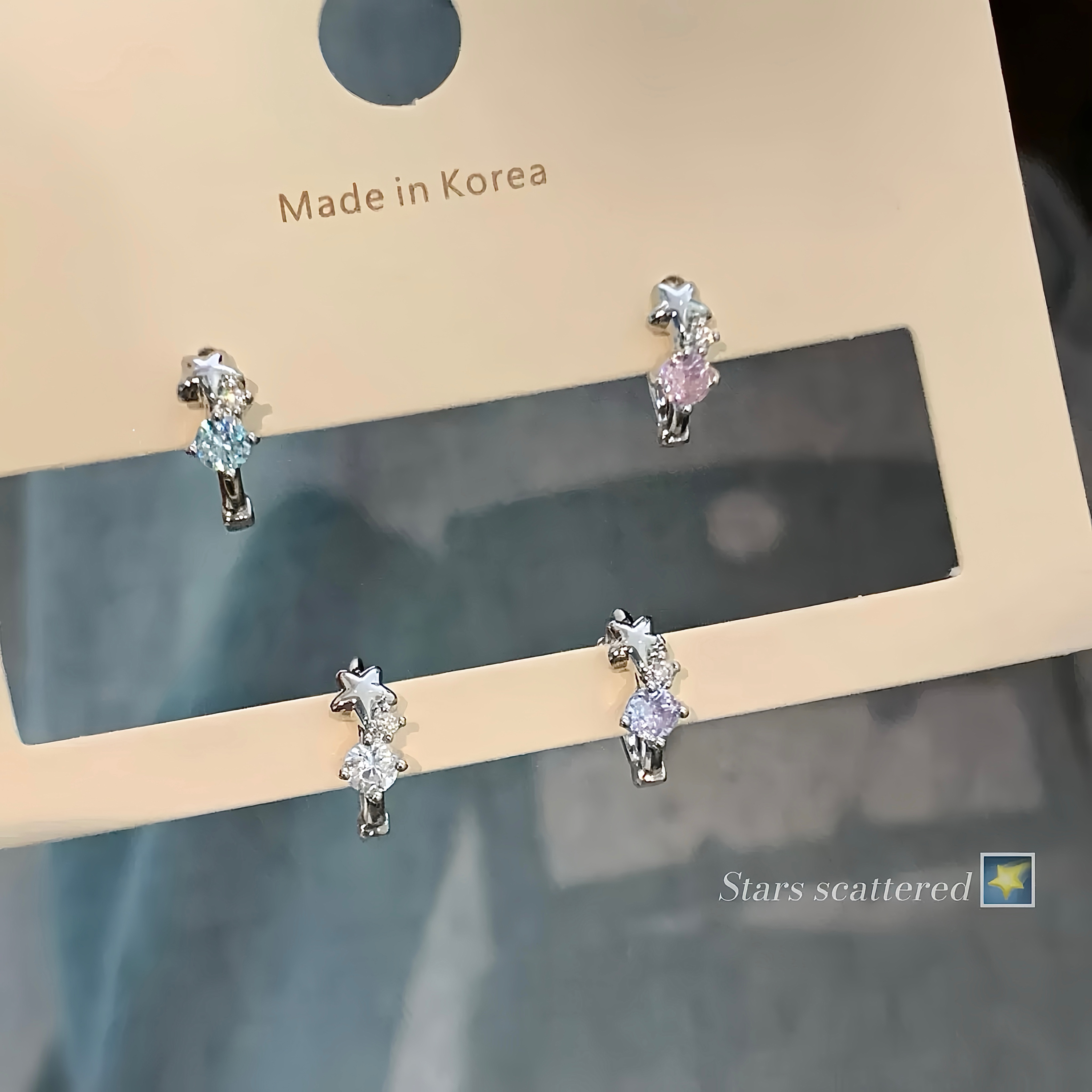 邊緣耳扣-可以戴耳骨的小徑環