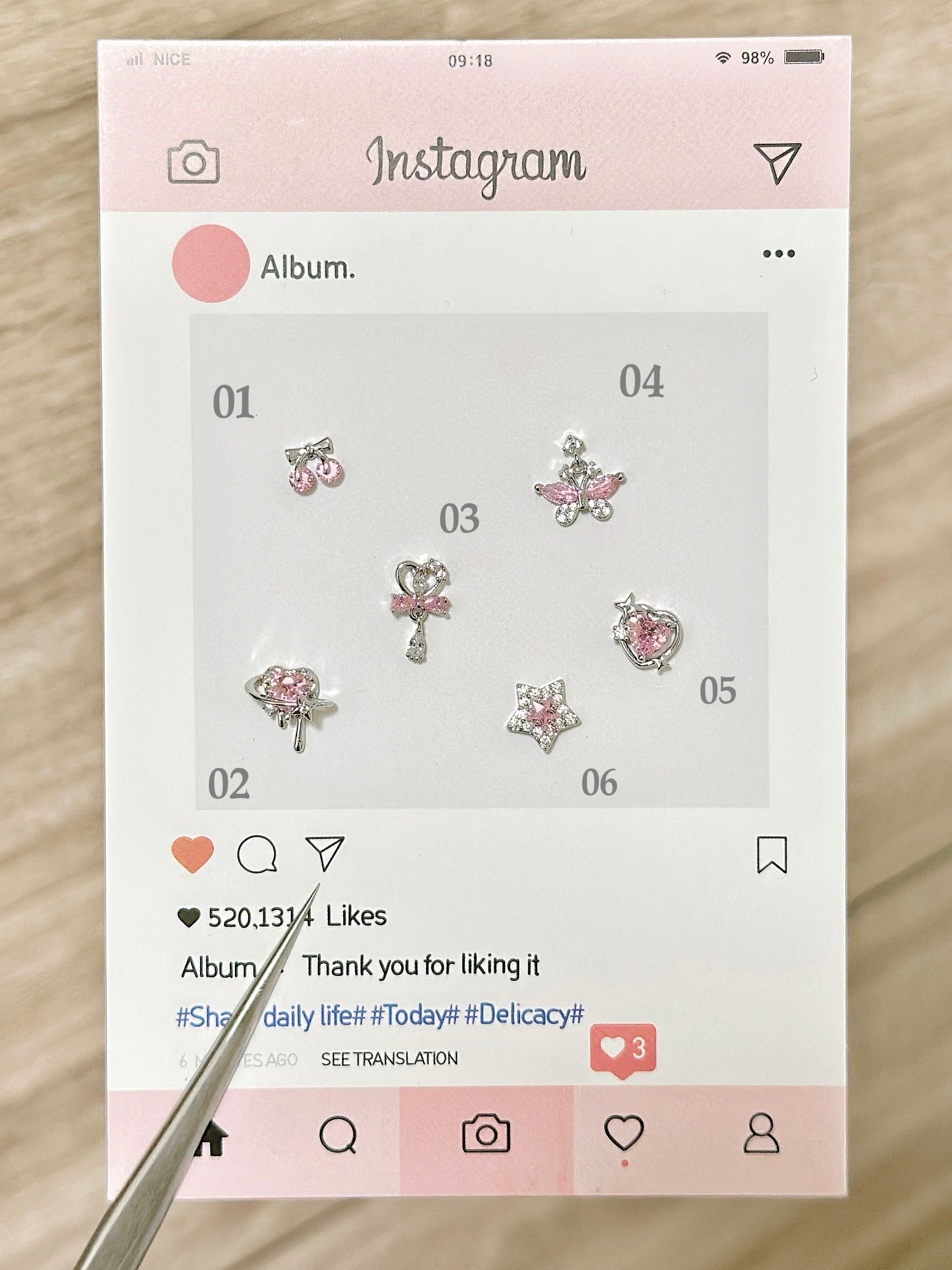 甜蜜蜜粉色多款💗