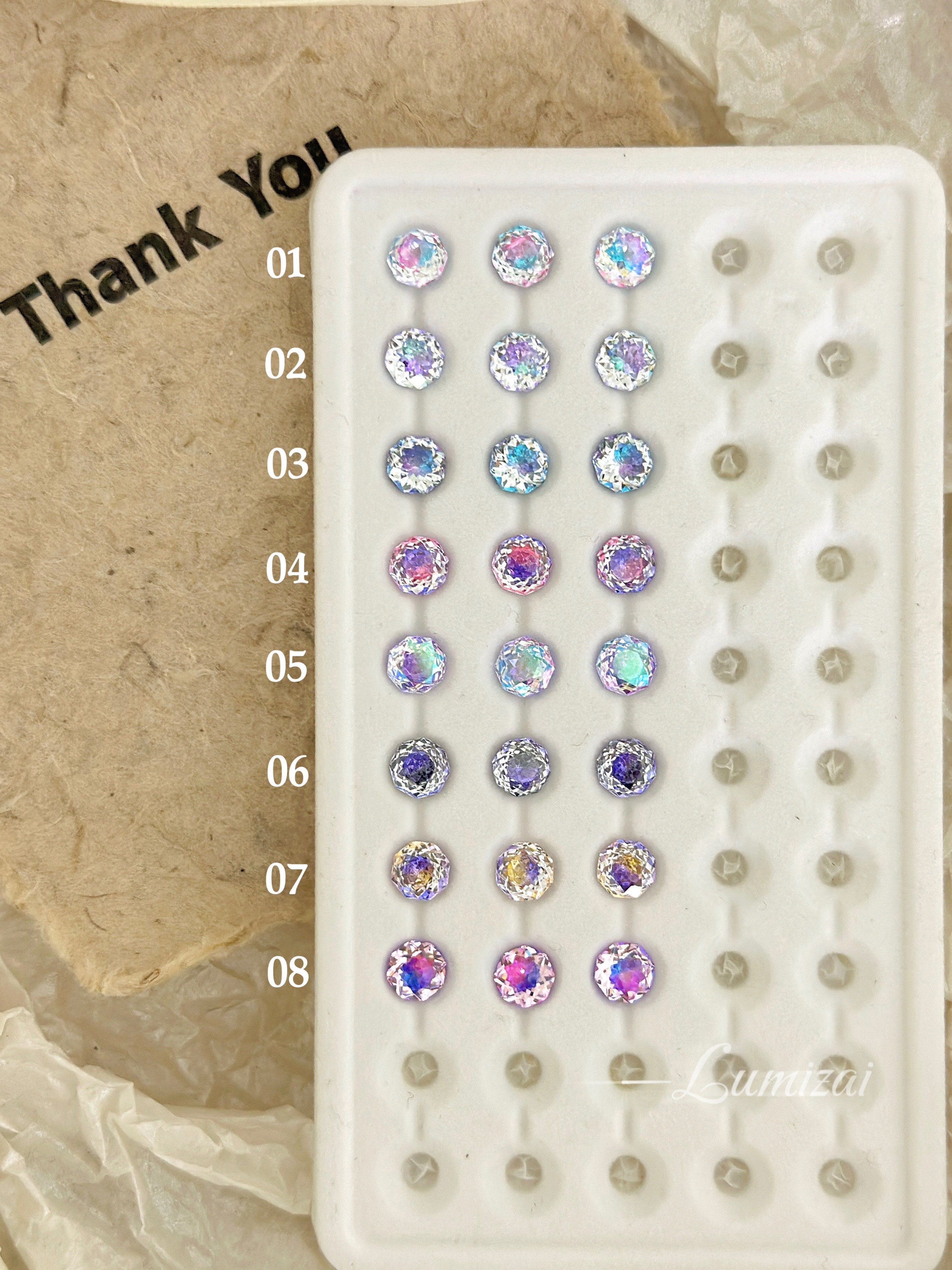 6mm紫夢凝紗鑽鑽🍇🪻