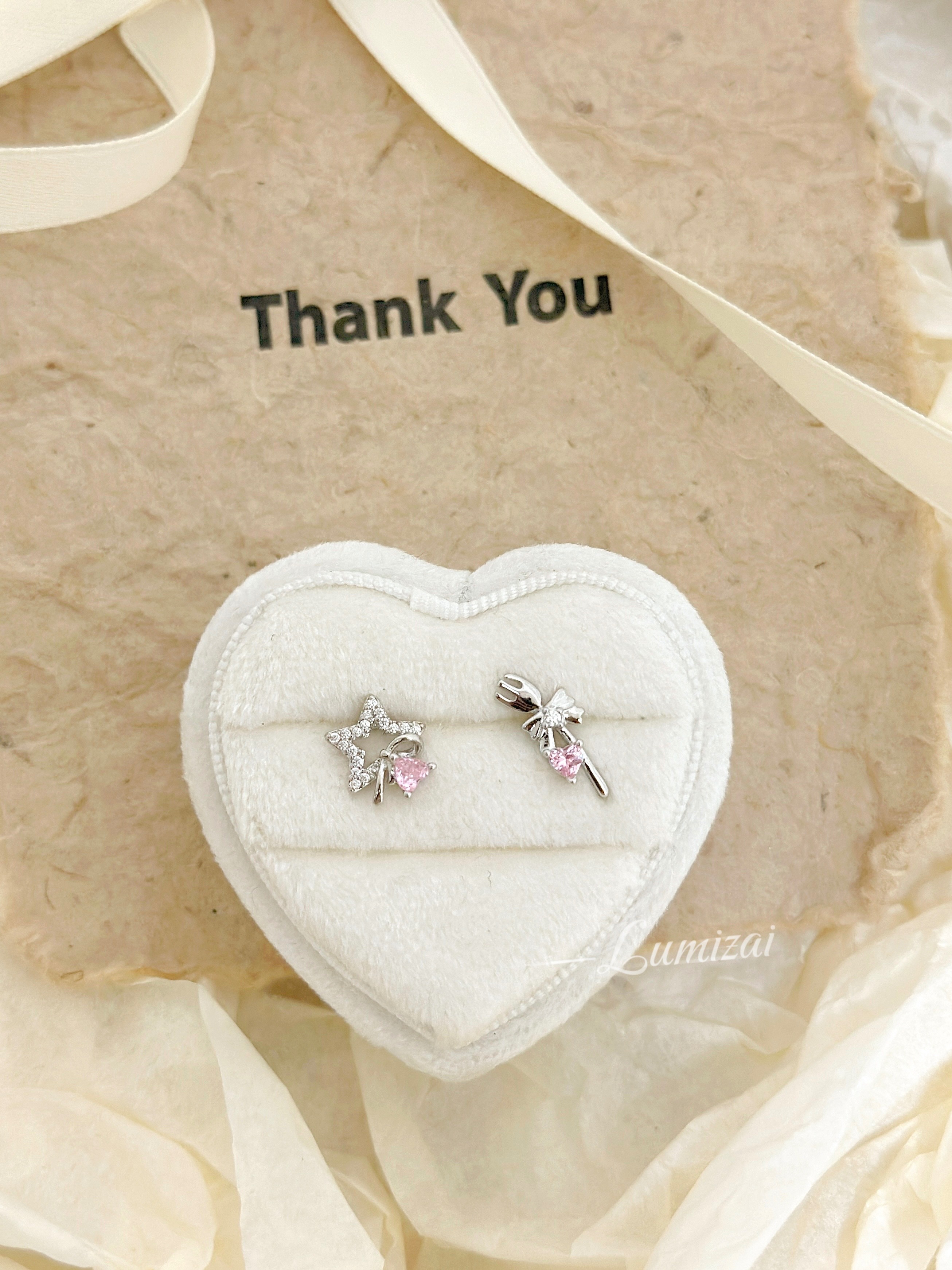 小鋯石甜美耳釘 🍒🍓