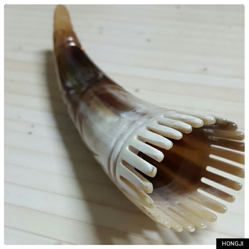 牛角梳子 EE3 牛角洗髮梳 牛角按摩梳