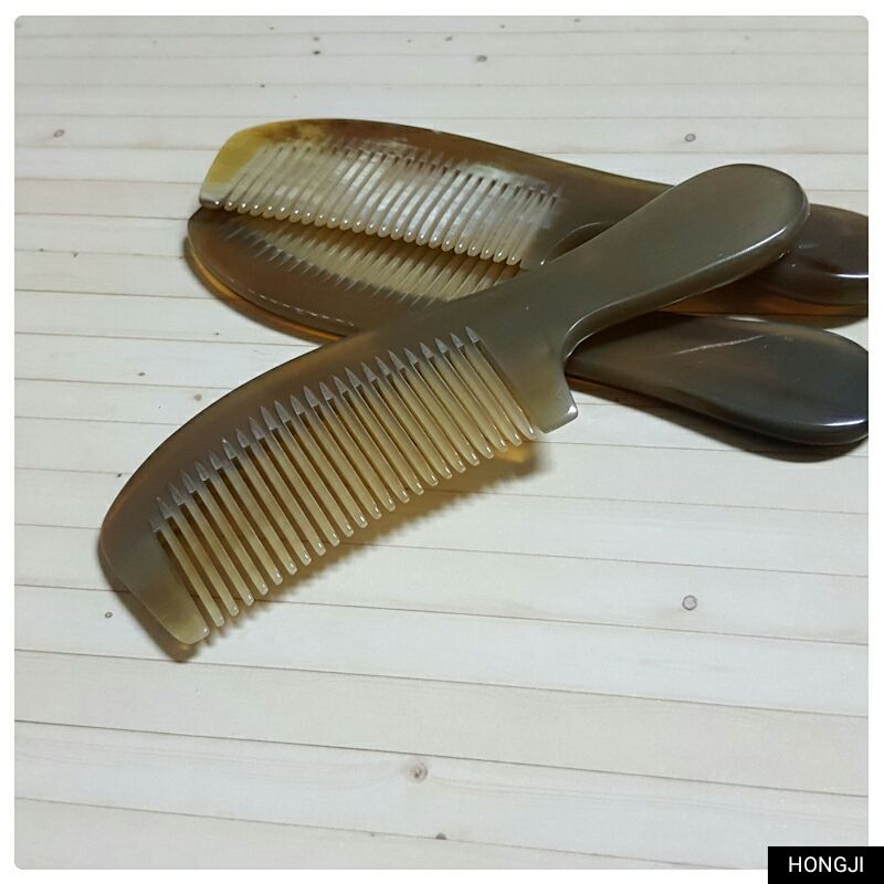 牛角梳子 EE4 牛角洗髮梳 牛角按摩梳