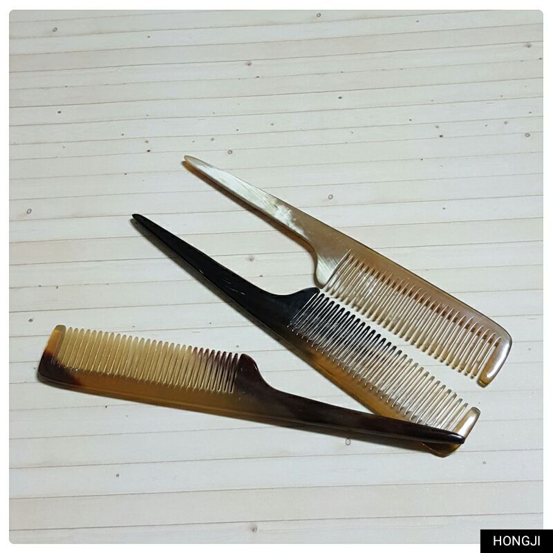 牛角梳子 EE7 牛角按摩梳