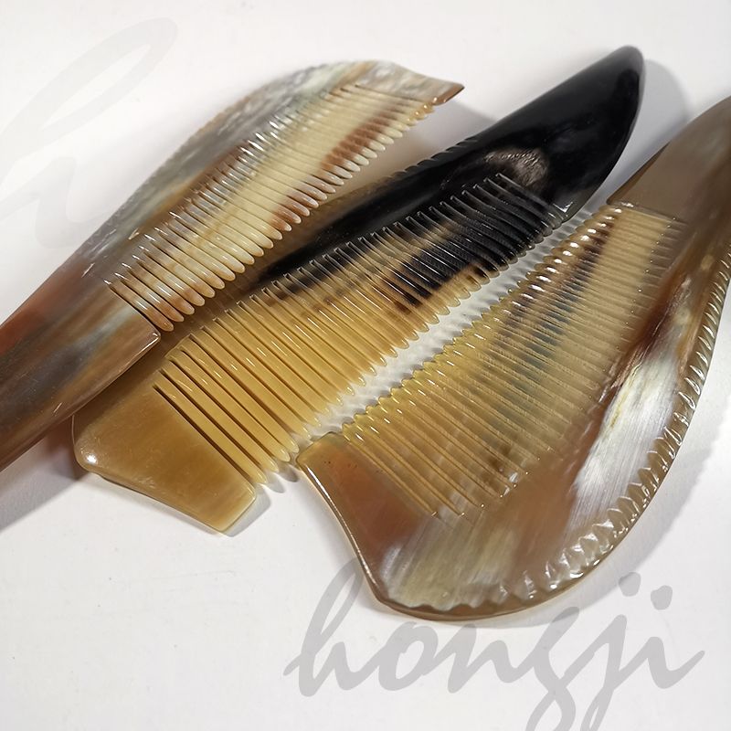 牛角梳子 EE14 天然梳子